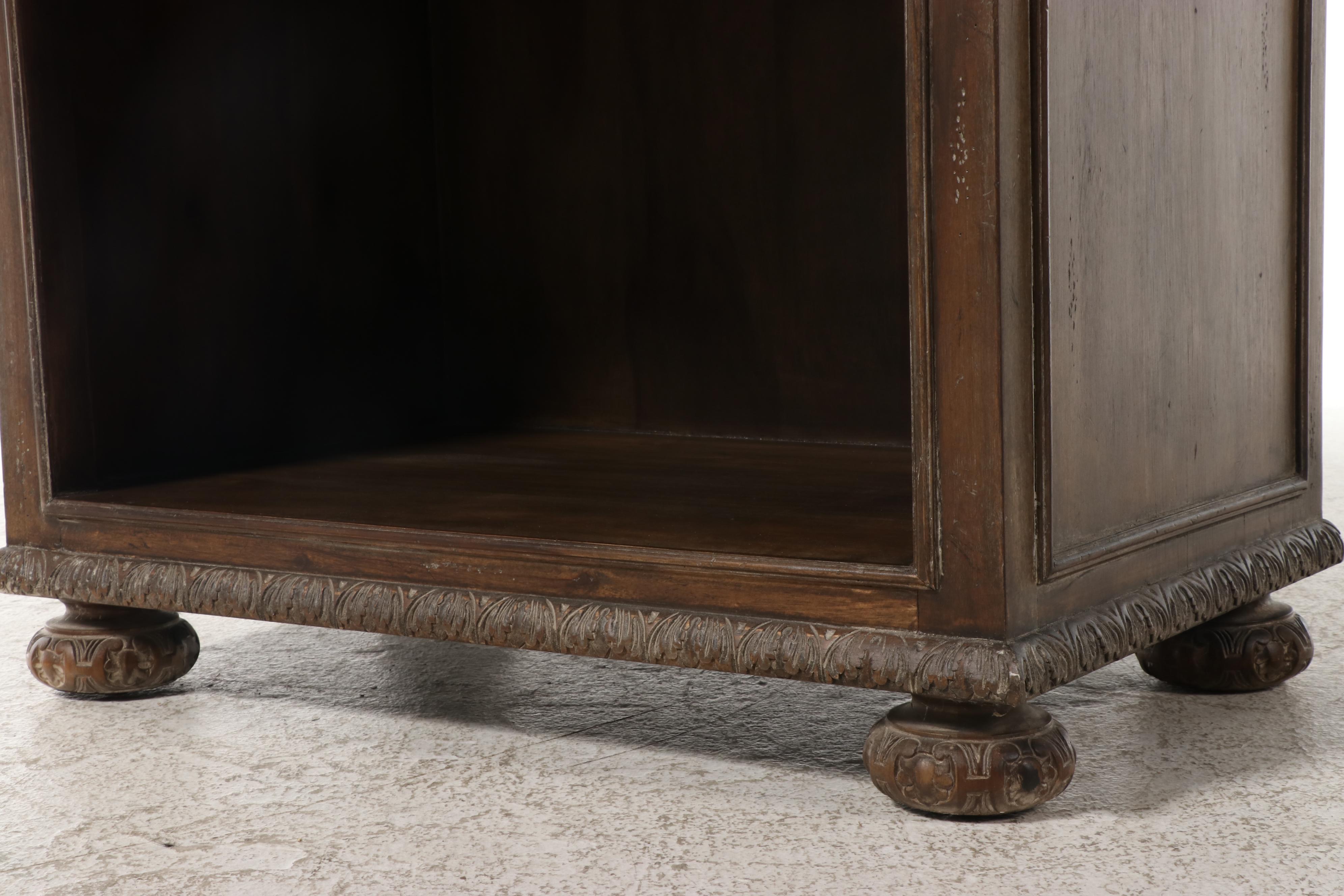 Restoration Hardware "French Empire" Hardwood Open Nightstand