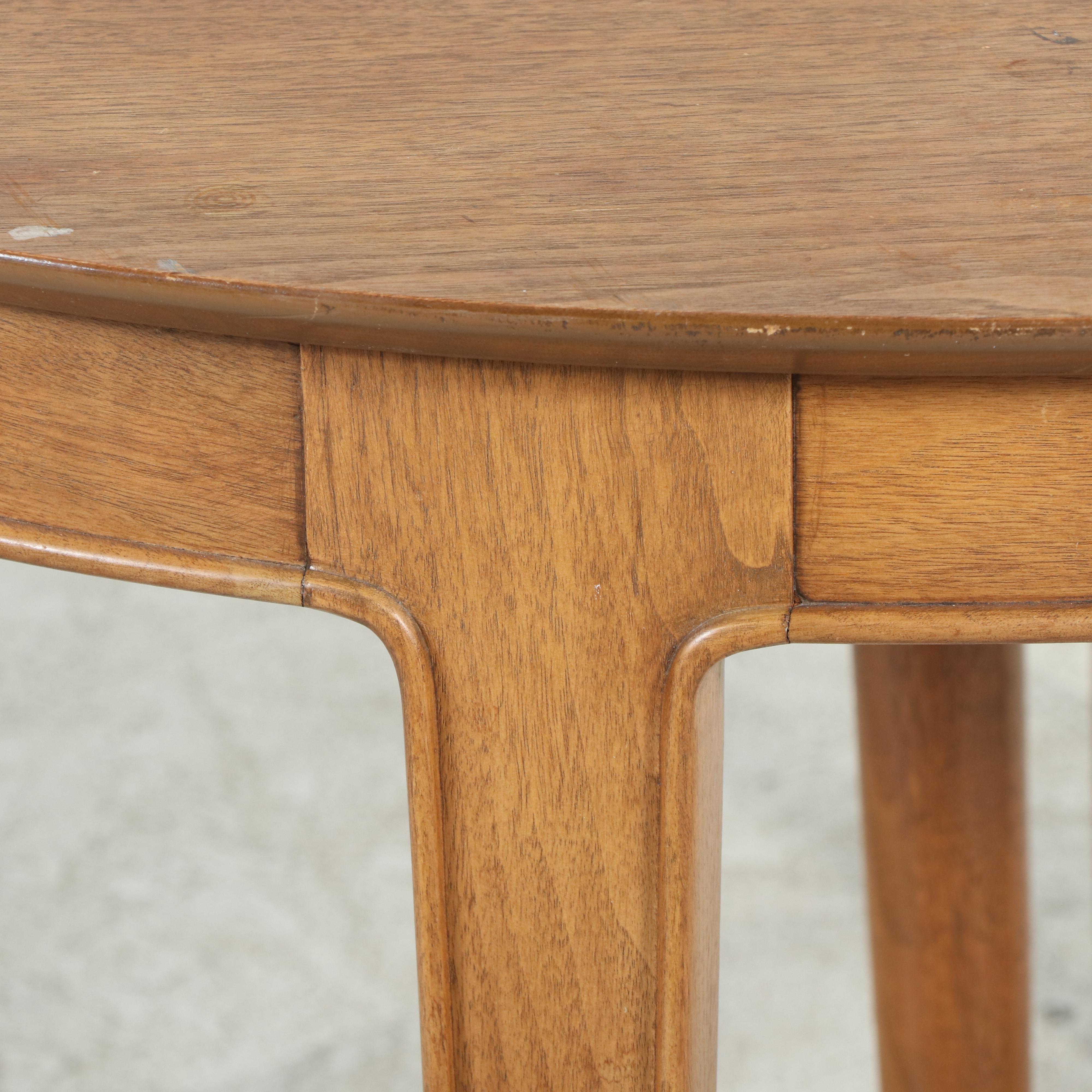 Mid Century Modern Wooden Dining Table and Chairs, Mid to Late 20th Century