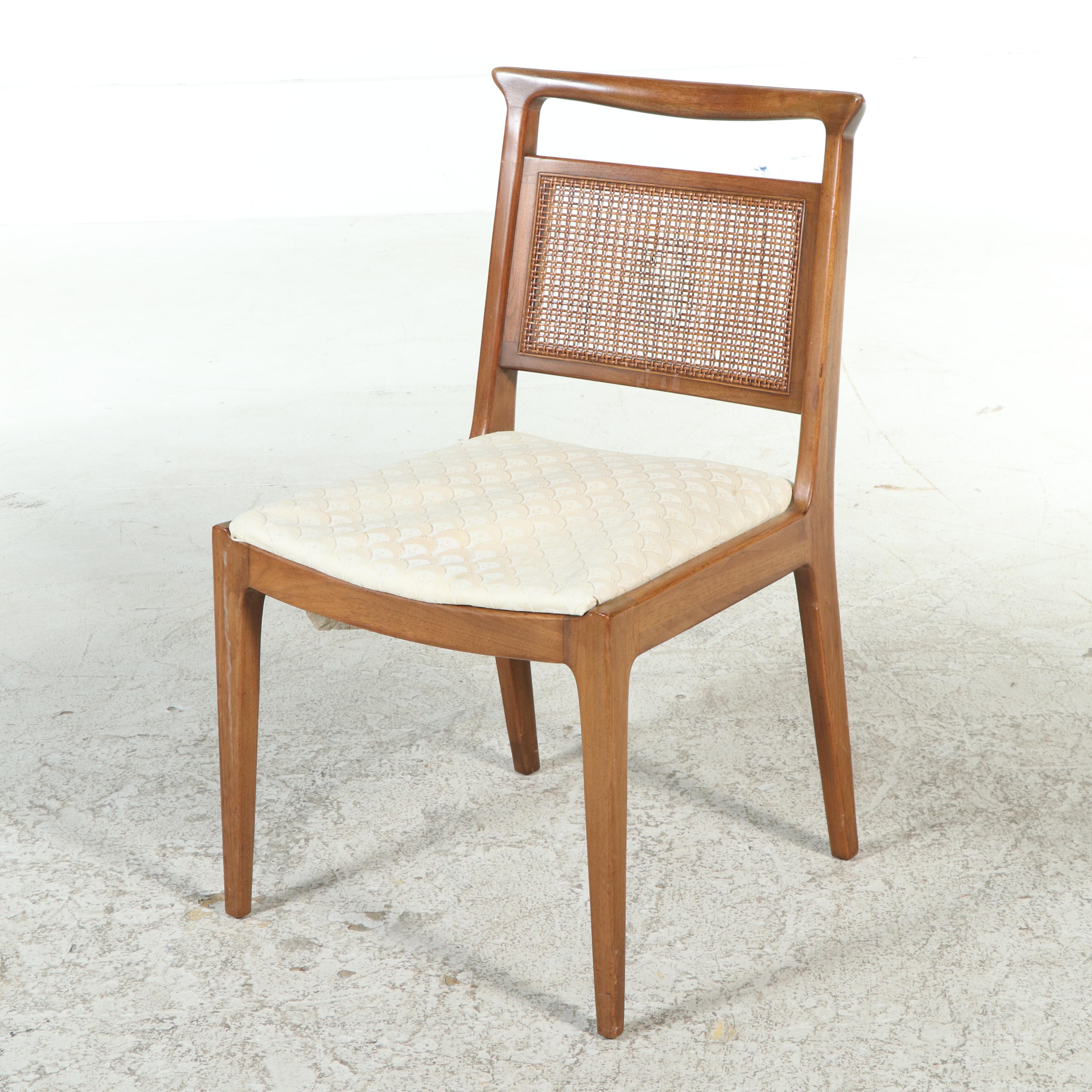 Mid Century Modern Wooden Dining Table and Chairs, Mid to Late 20th Century