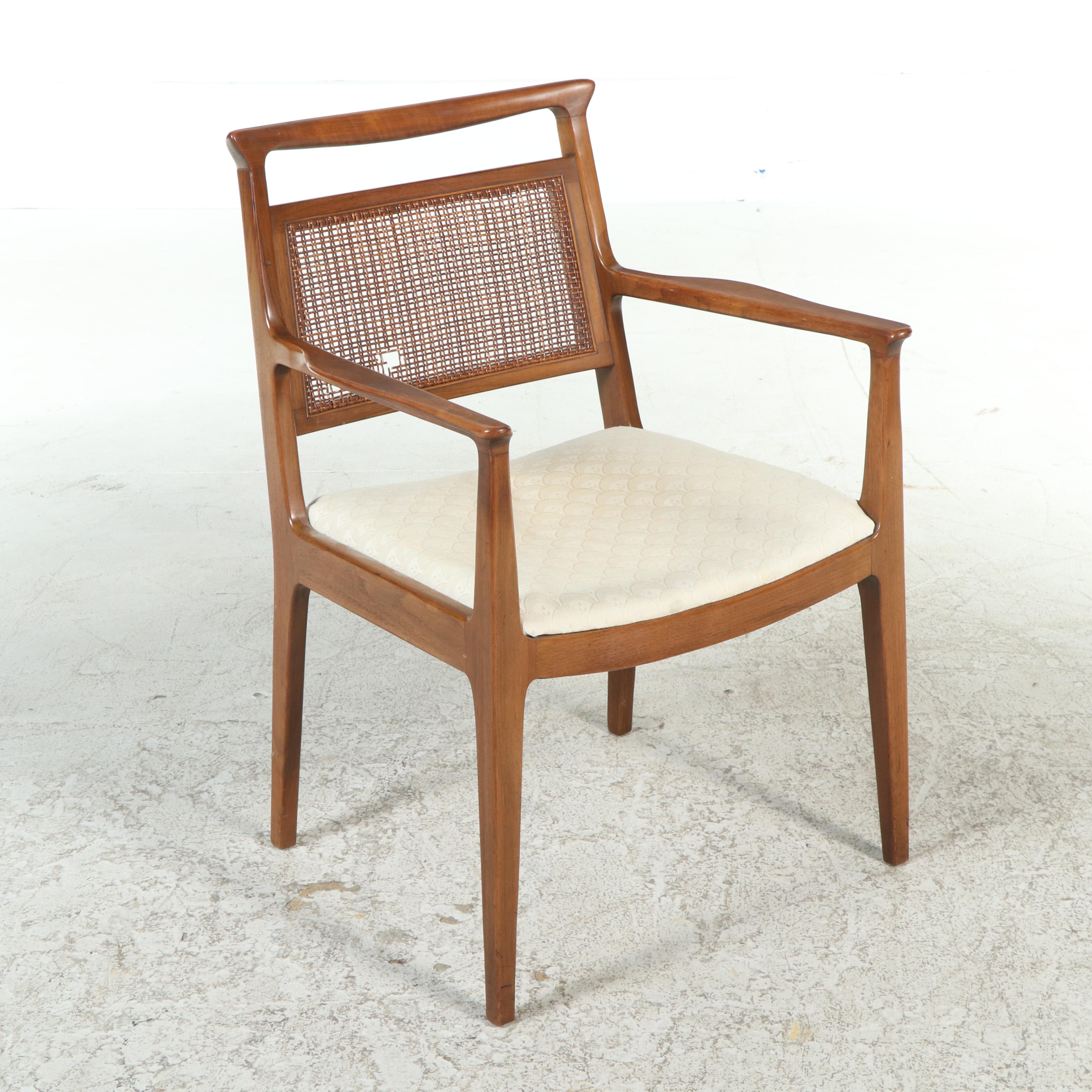 Mid Century Modern Wooden Dining Table and Chairs, Mid to Late 20th Century