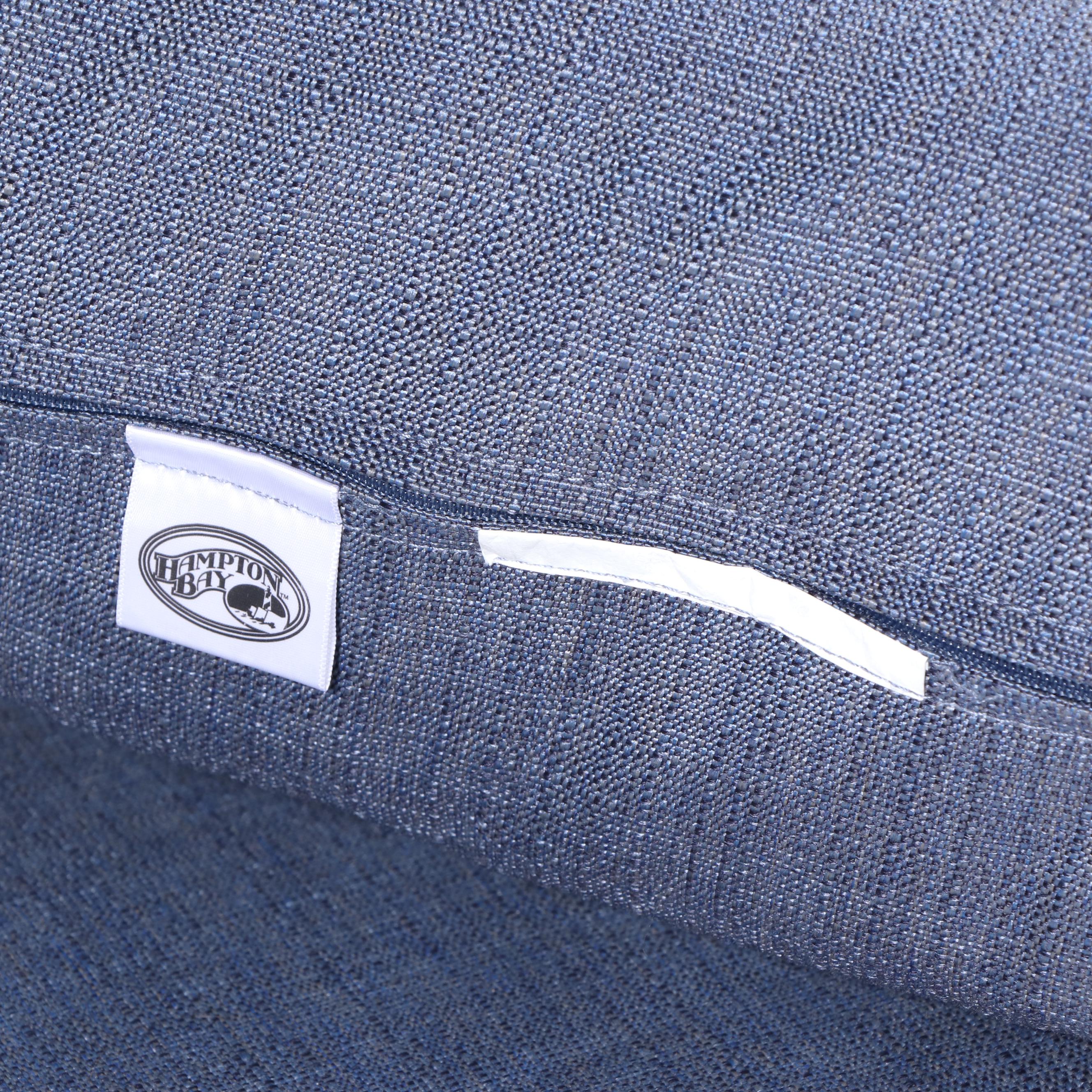 Hampton Bay Rattan Patio Sofa and Ottoman