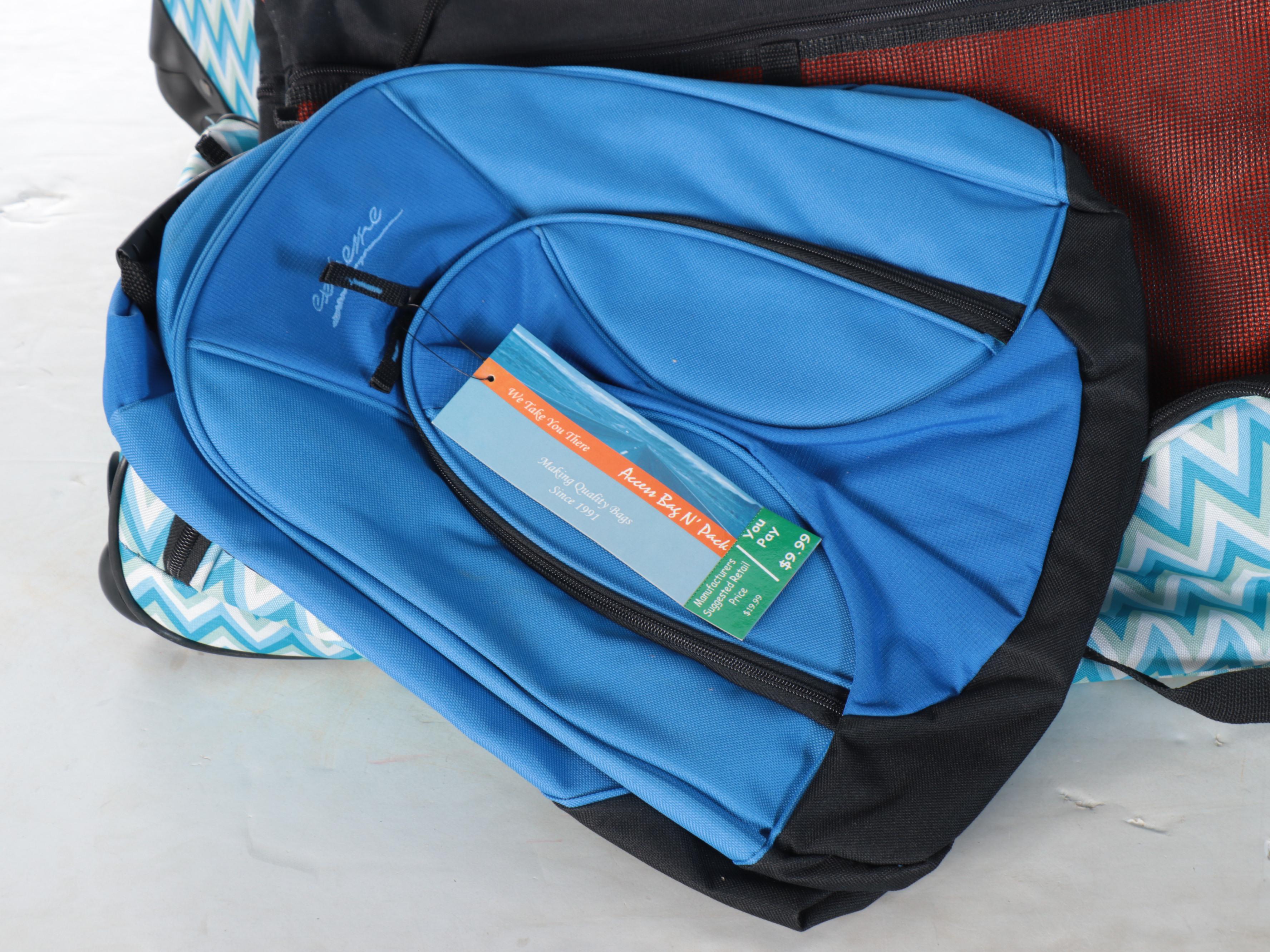 Tag Springfield 5-Piece Luggage Set with Duffel Bag, Crossbody, and Other Bags