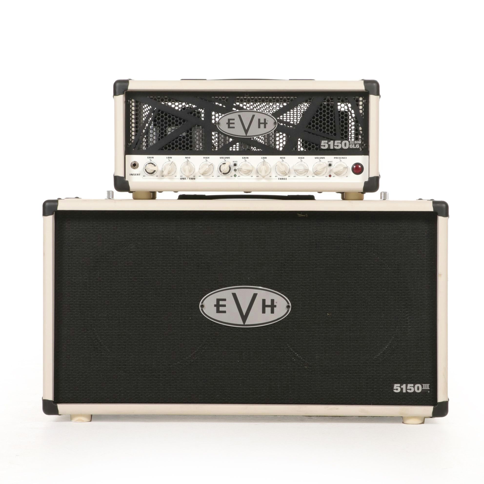 EVH 5150 III Extension Cabinet & Tube Guitar Amp Head