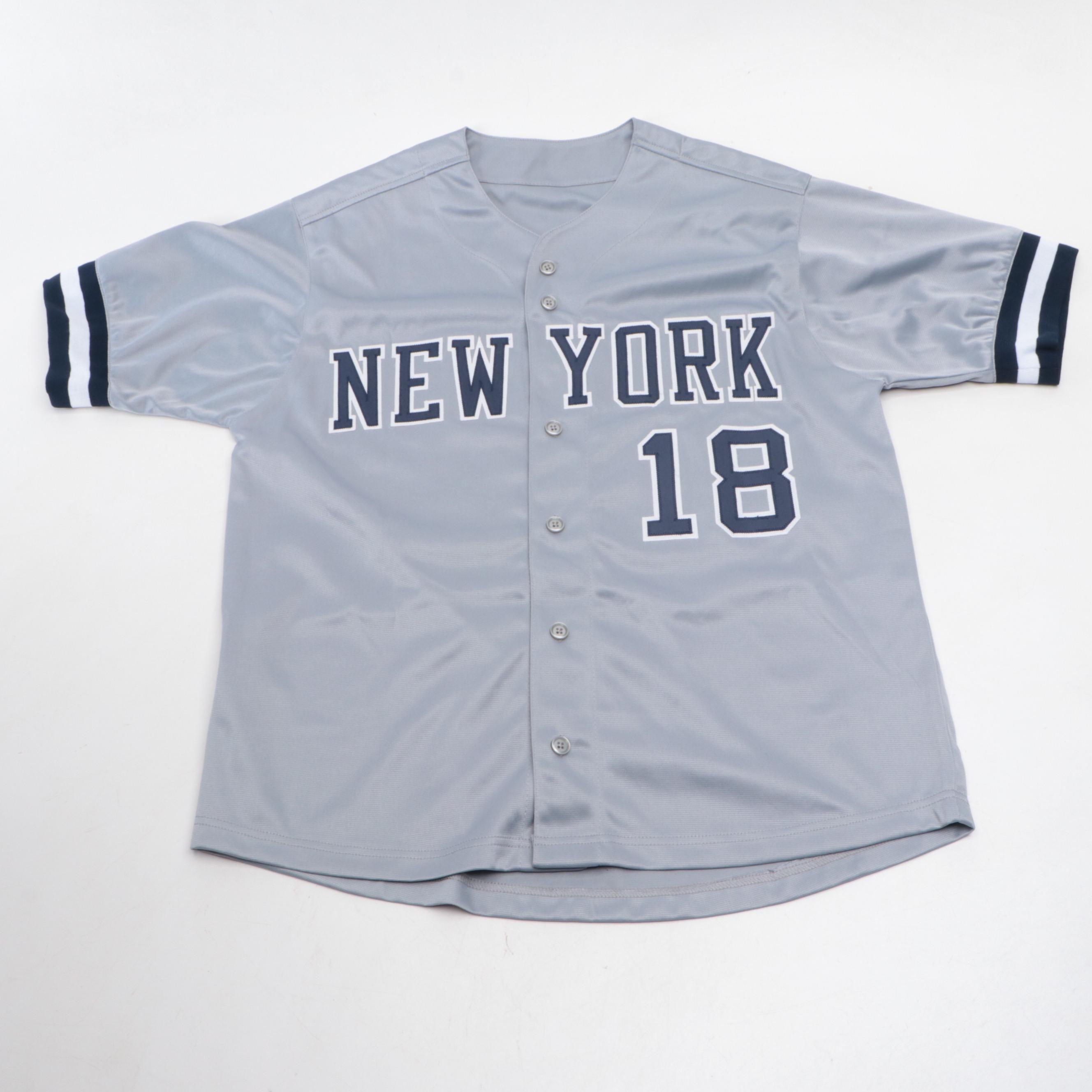Don Larsen Signed New York Yankees Baseball Jersey