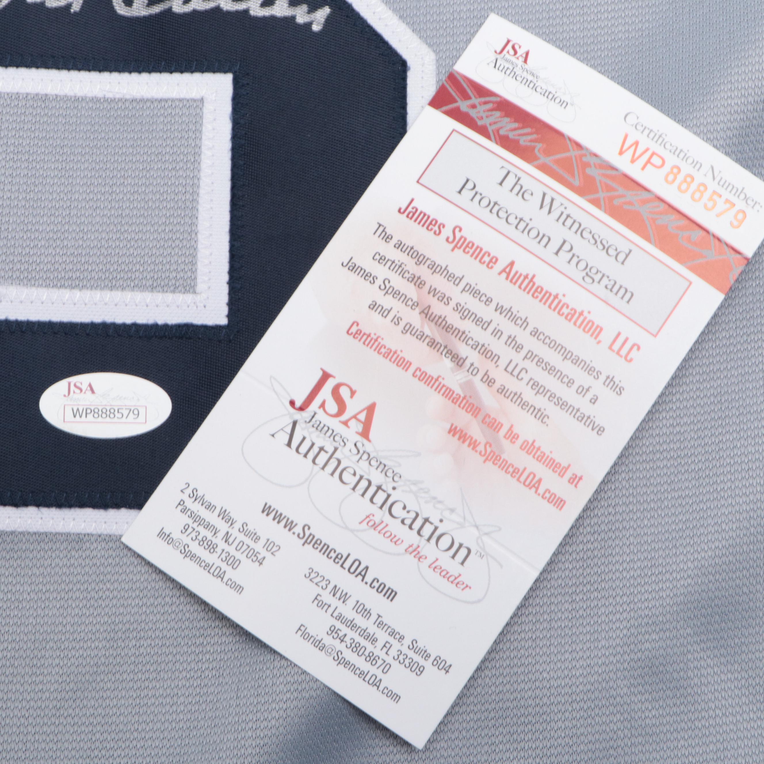 Don Larsen Signed New York Yankees Baseball Jersey