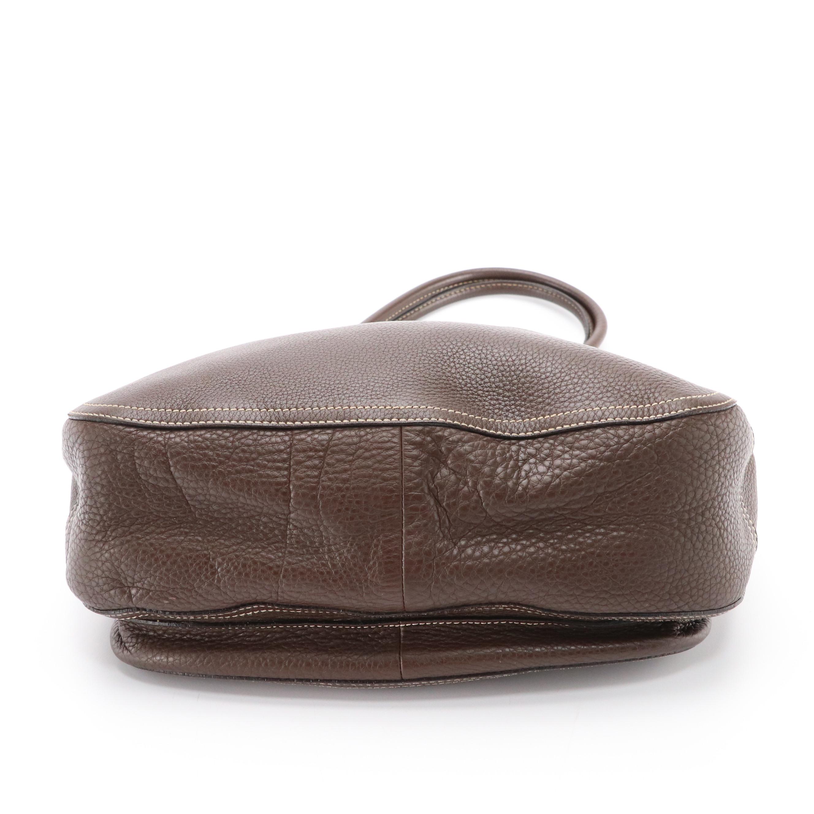 Prada Front Pocket Hobo Bag in Vitello Daino Leather