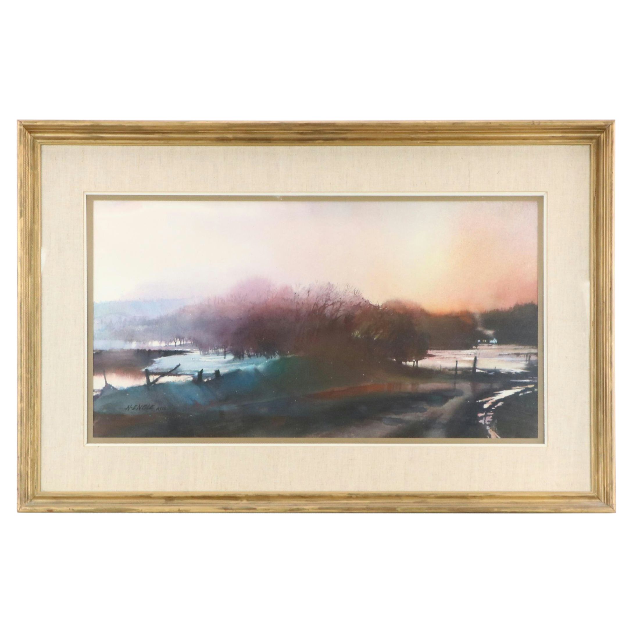 Nita Engle Landscape Watercolor Painting