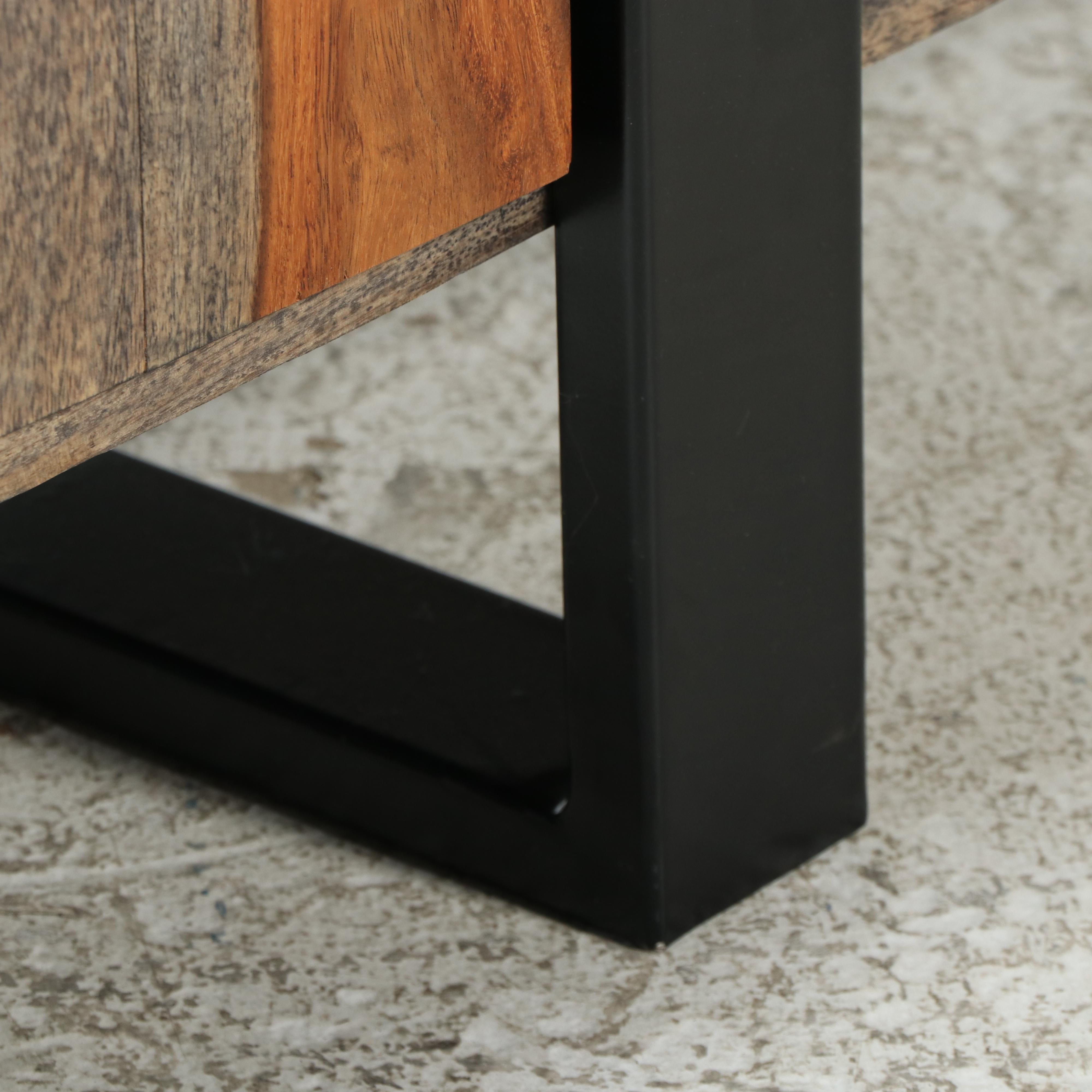 Coaster Fine Furniture "Ditman" Sheesham and Powder-Coated Metal Server