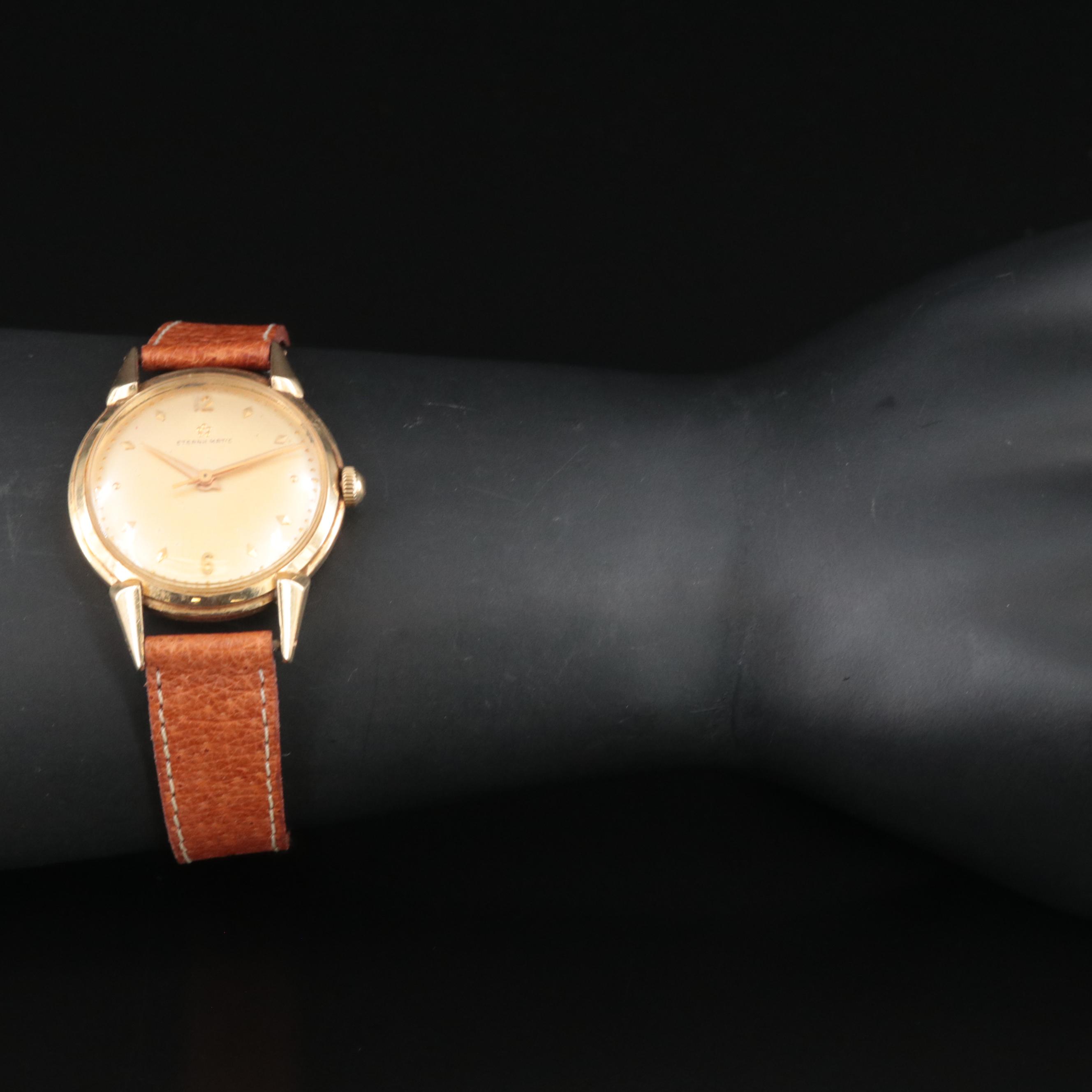 14K Eterna-Matic Watch