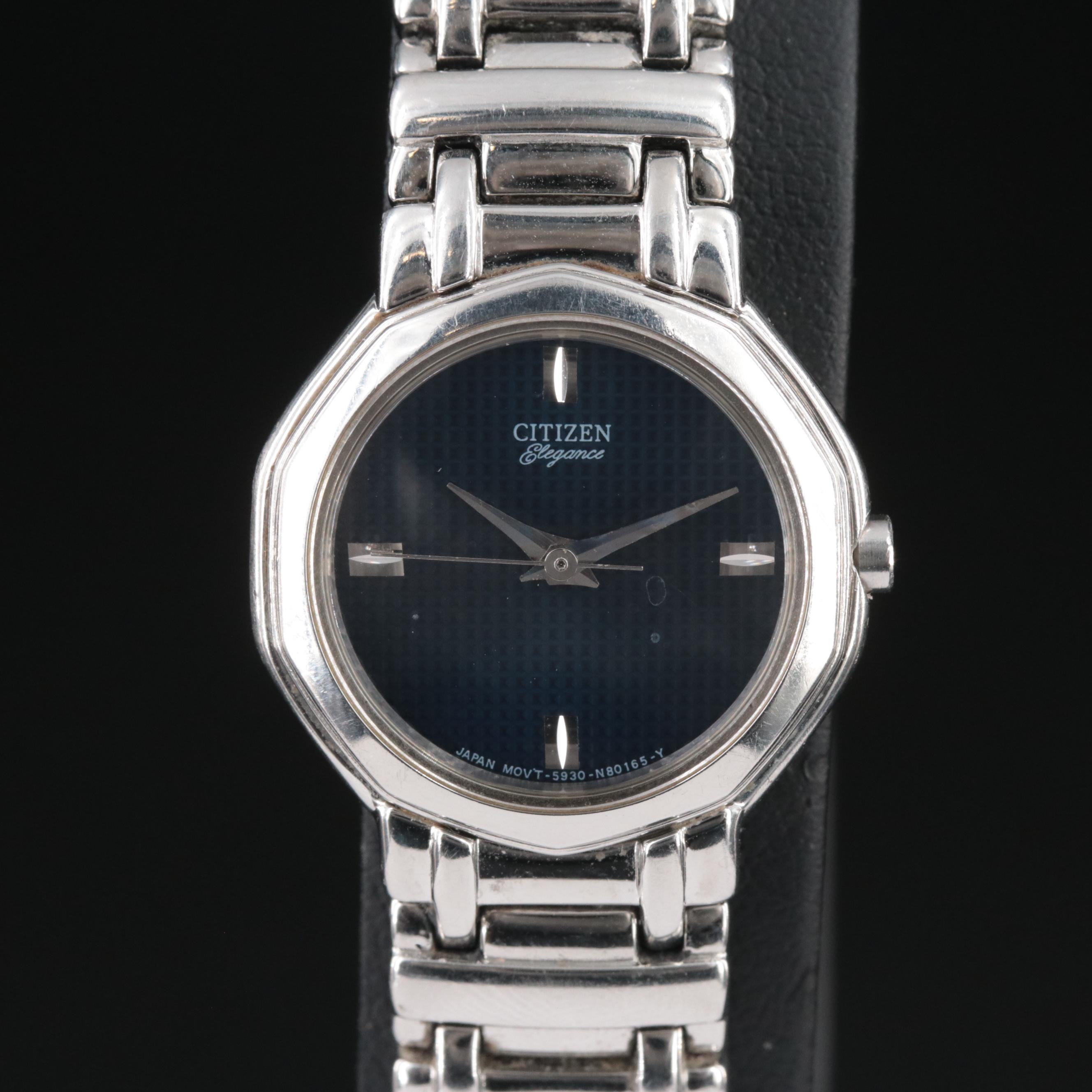 Citizen Elegance Signature Stainless Steel Quartz Watch