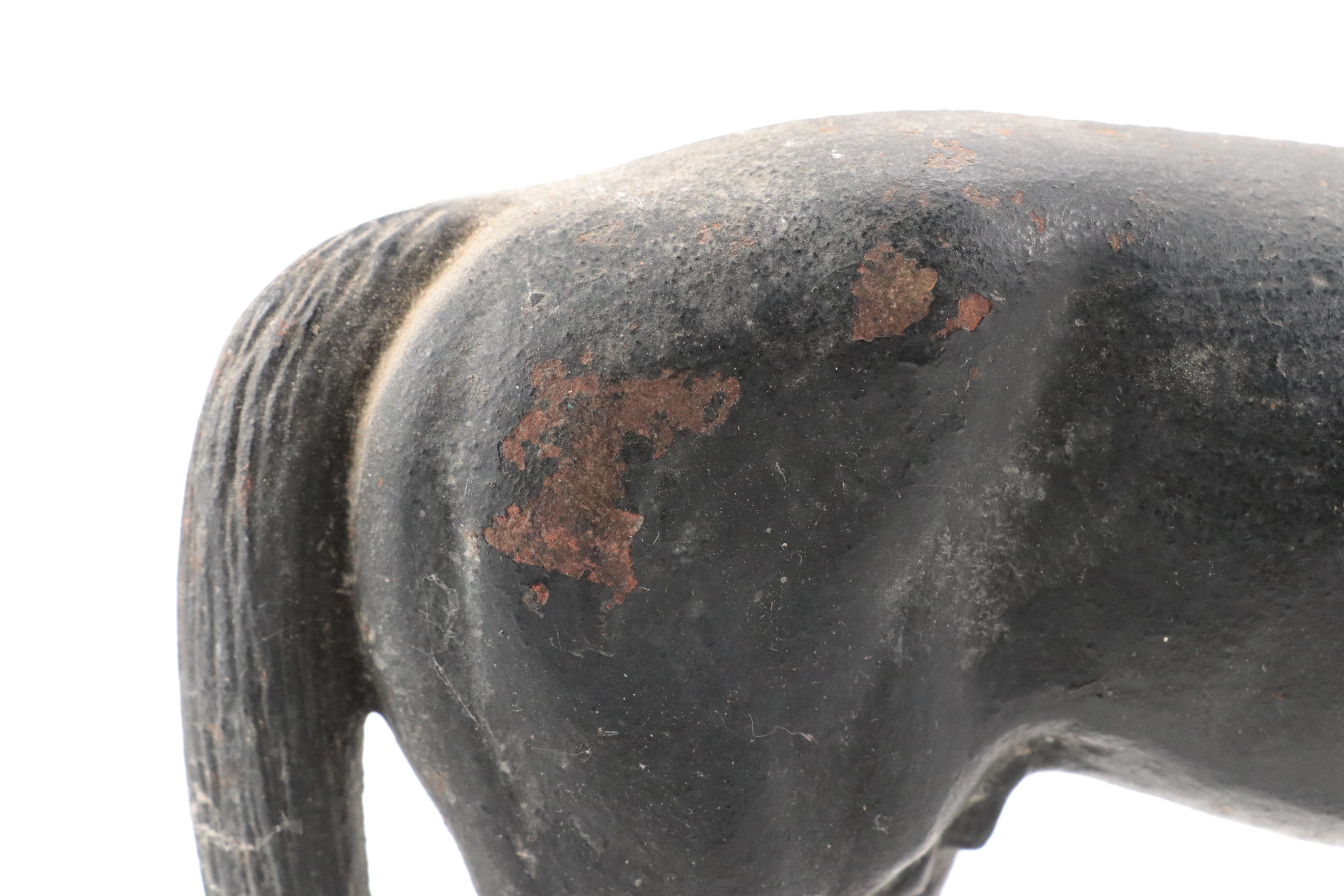 Virginia Metalcrafters "Hunter" Cast Iron Horse Doorstop