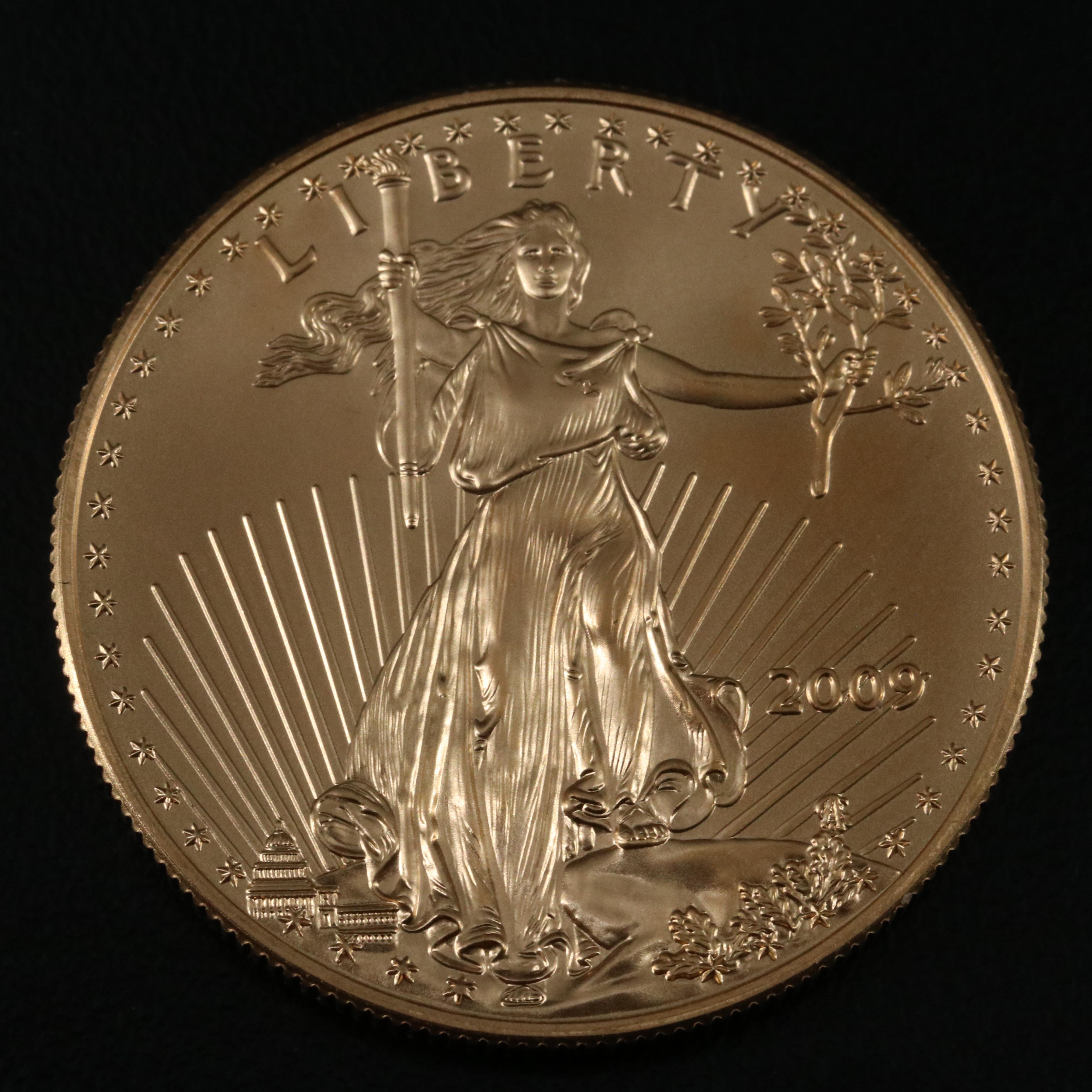 2009 $50 Gold American Eagle