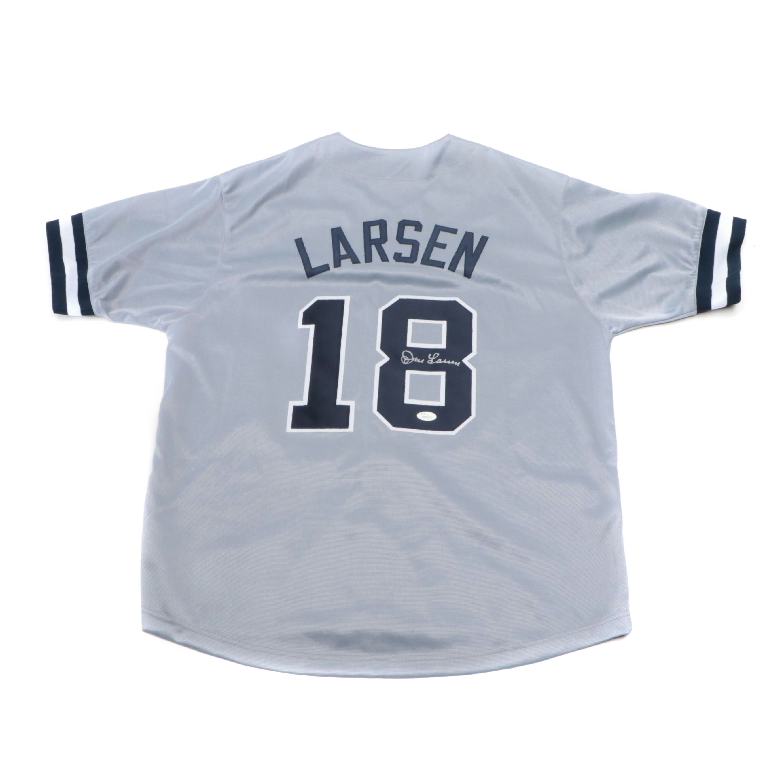 Don Larsen Signed New York Yankees Baseball Jersey