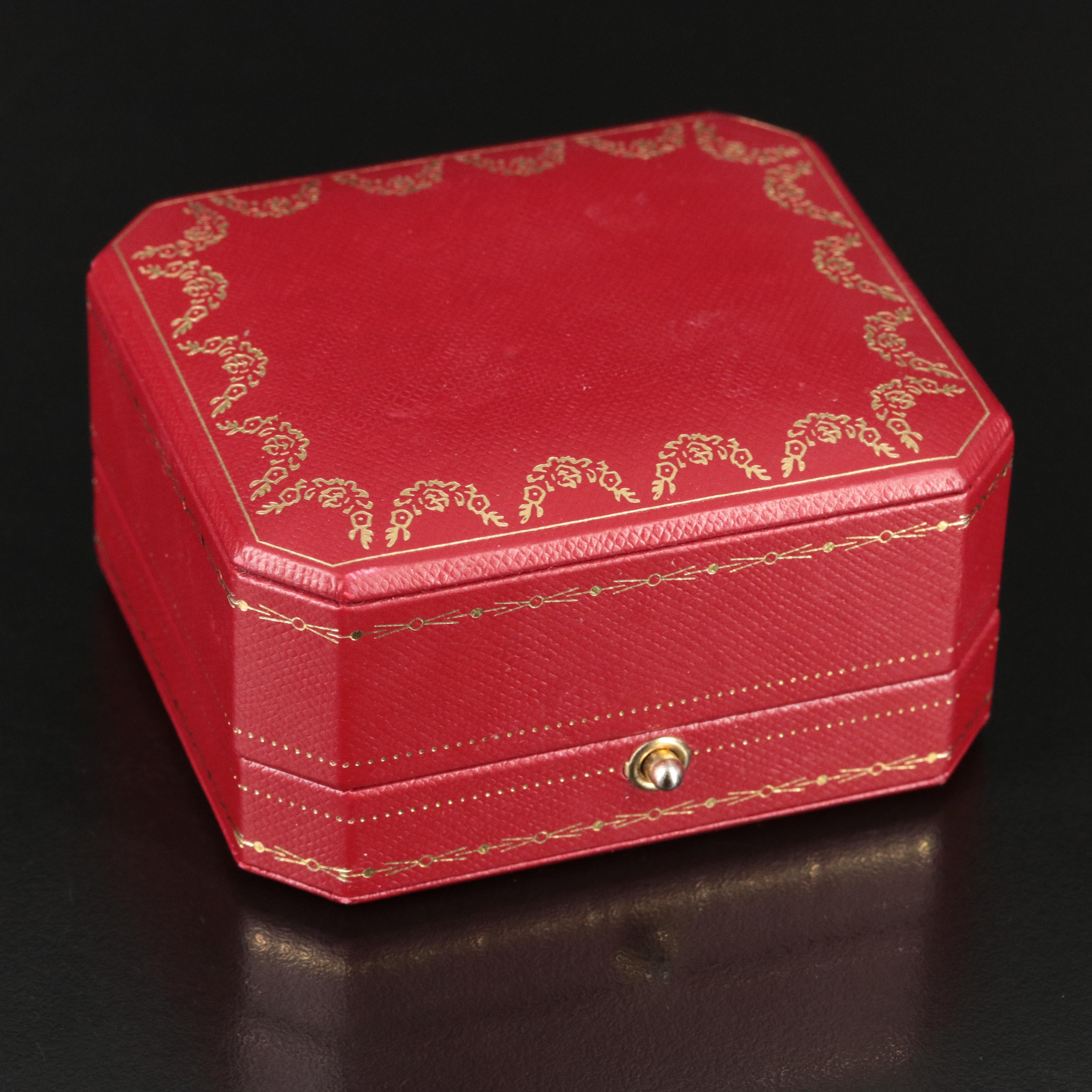 Cartier Trinity de Cartier 18K Tri-Color 0.36 CTW Diamond Stud Earrings