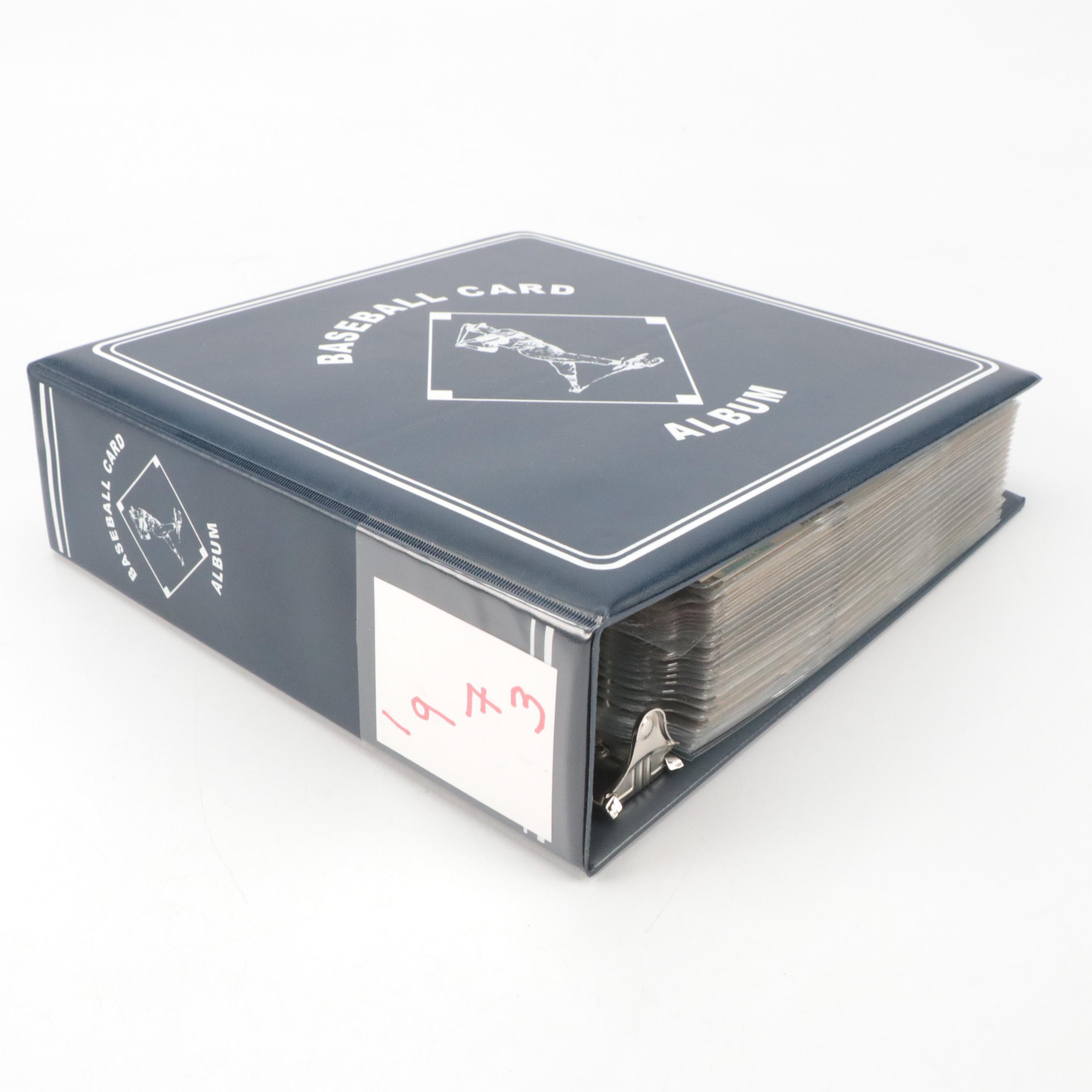 1973 Topps Baseball Card Set Featuring Mike Schmidt Rookie and More