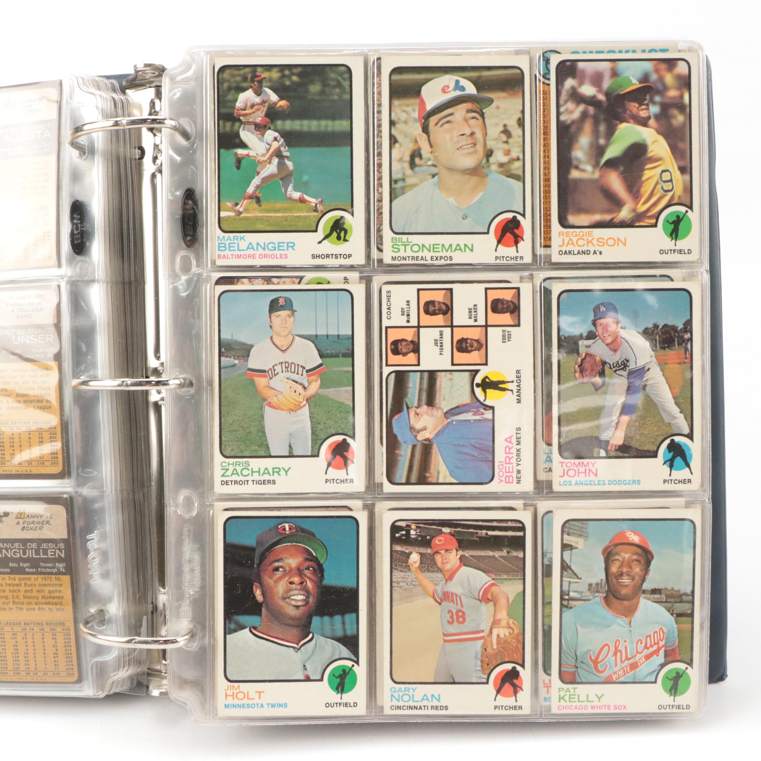 1973 Topps Baseball Card Set Featuring Mike Schmidt Rookie and More