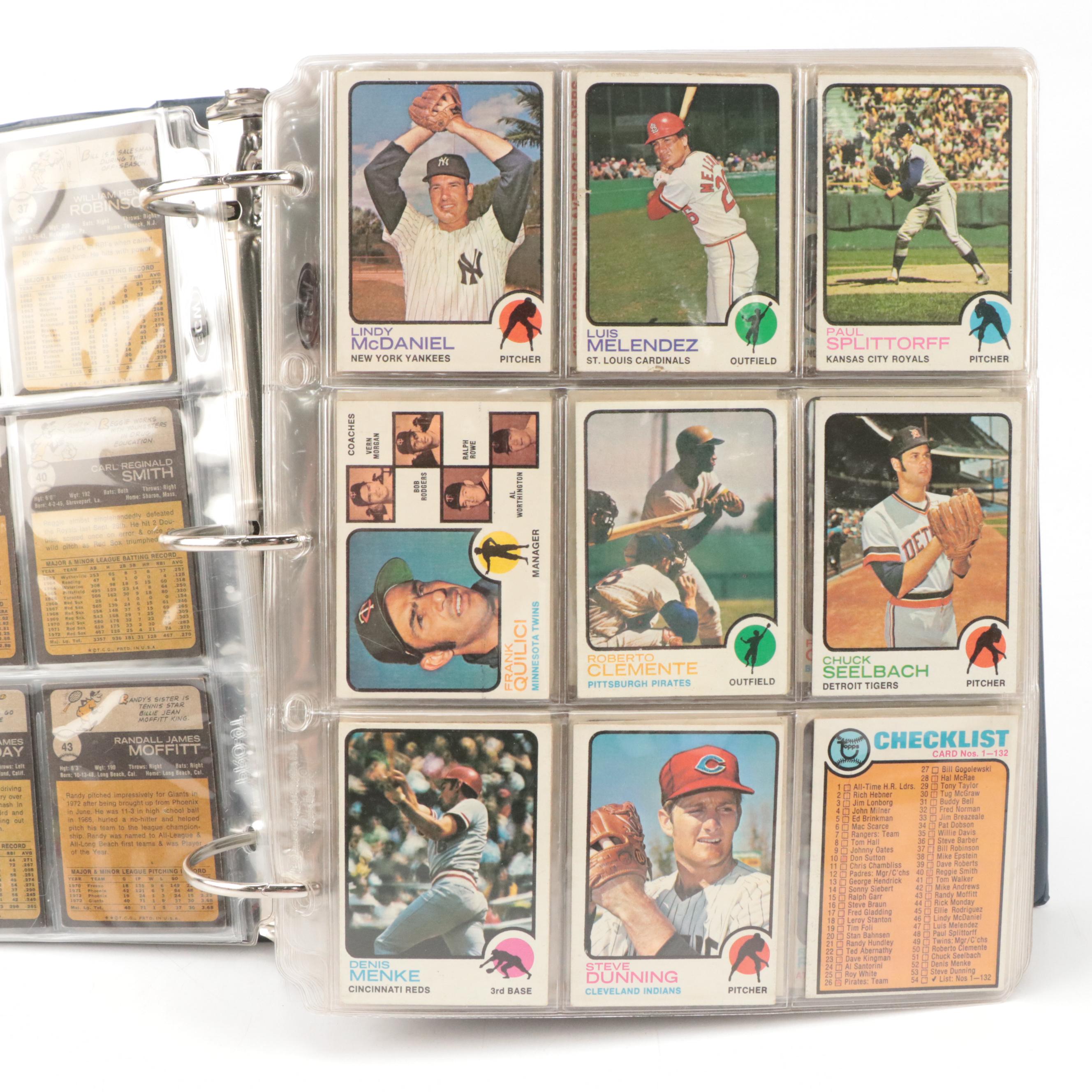 1973 Topps Baseball Card Set Featuring Mike Schmidt Rookie and More