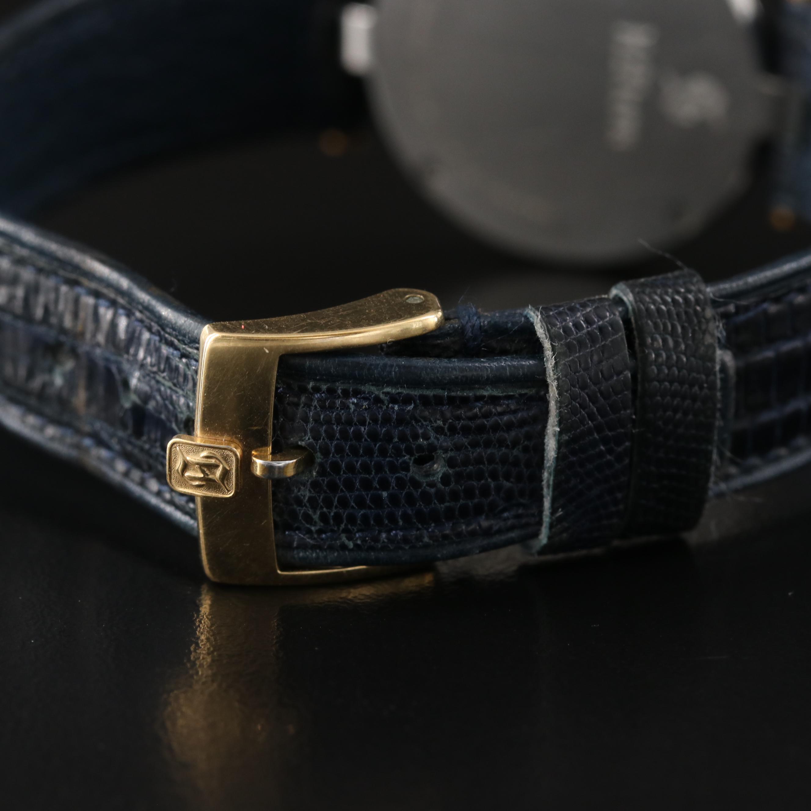 H. Stern Blue Sapphire Quartz Watch