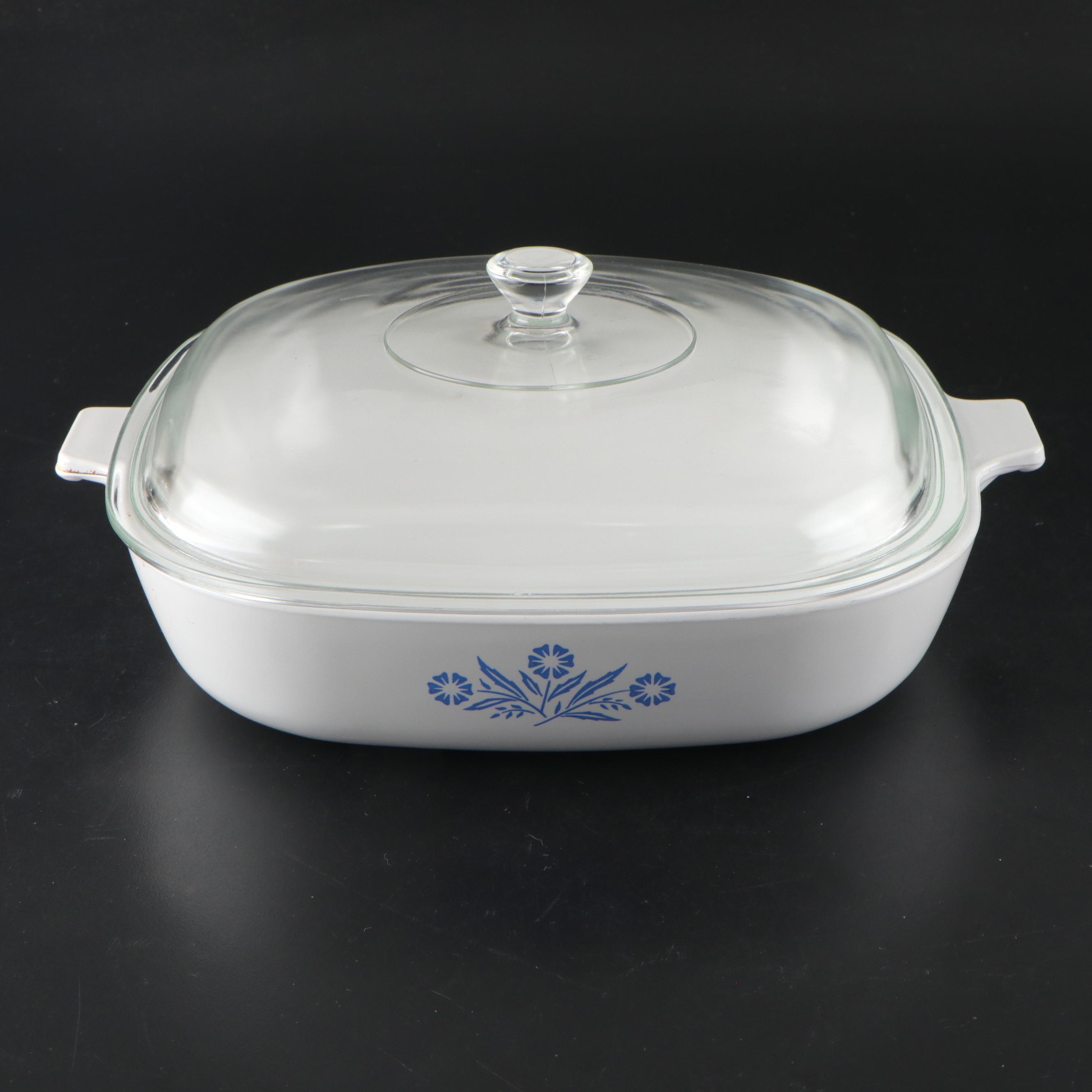 Pyrex Lidded Clear Glass Baking Dishes, Measuring Cups, Plastic Funnels and More