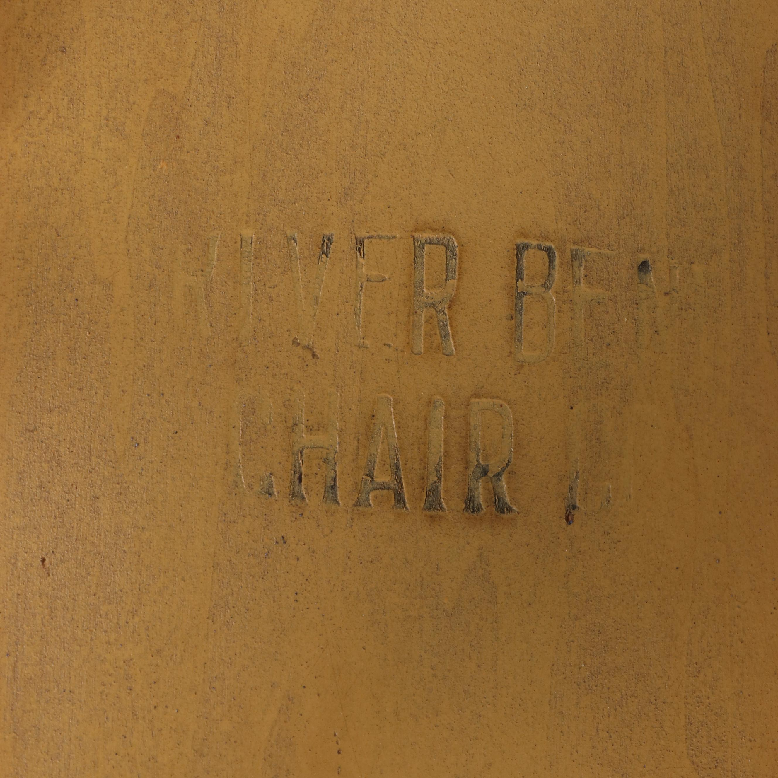 River Bend Chair Co. Painted Philadelphia Style Comb-Back Windsor Chair