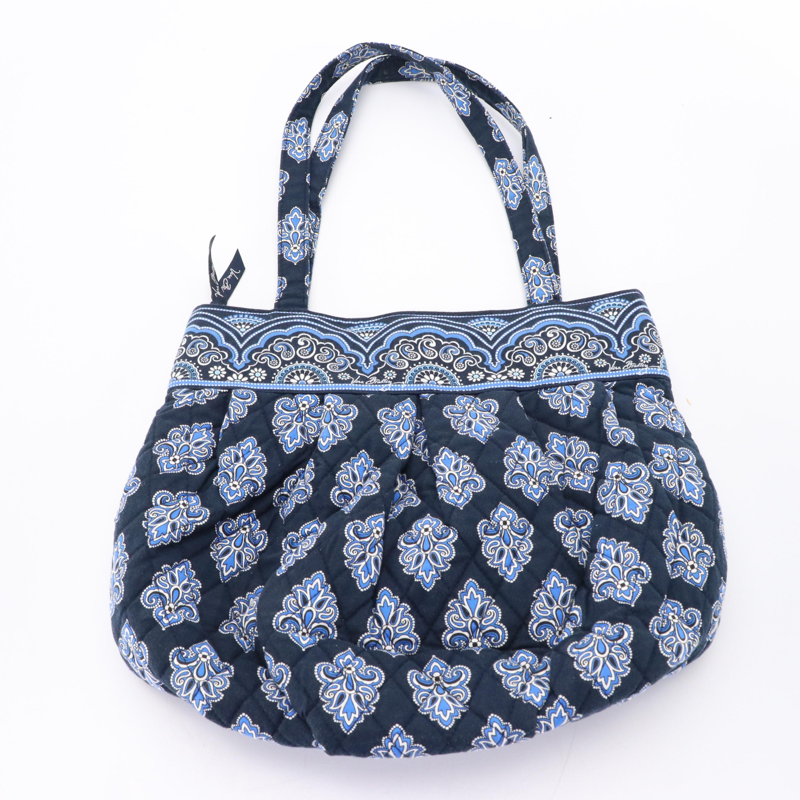 Vera Bradley Makeup Travel Bag and Shoulder Bag, Other Patterned Cotton Tote