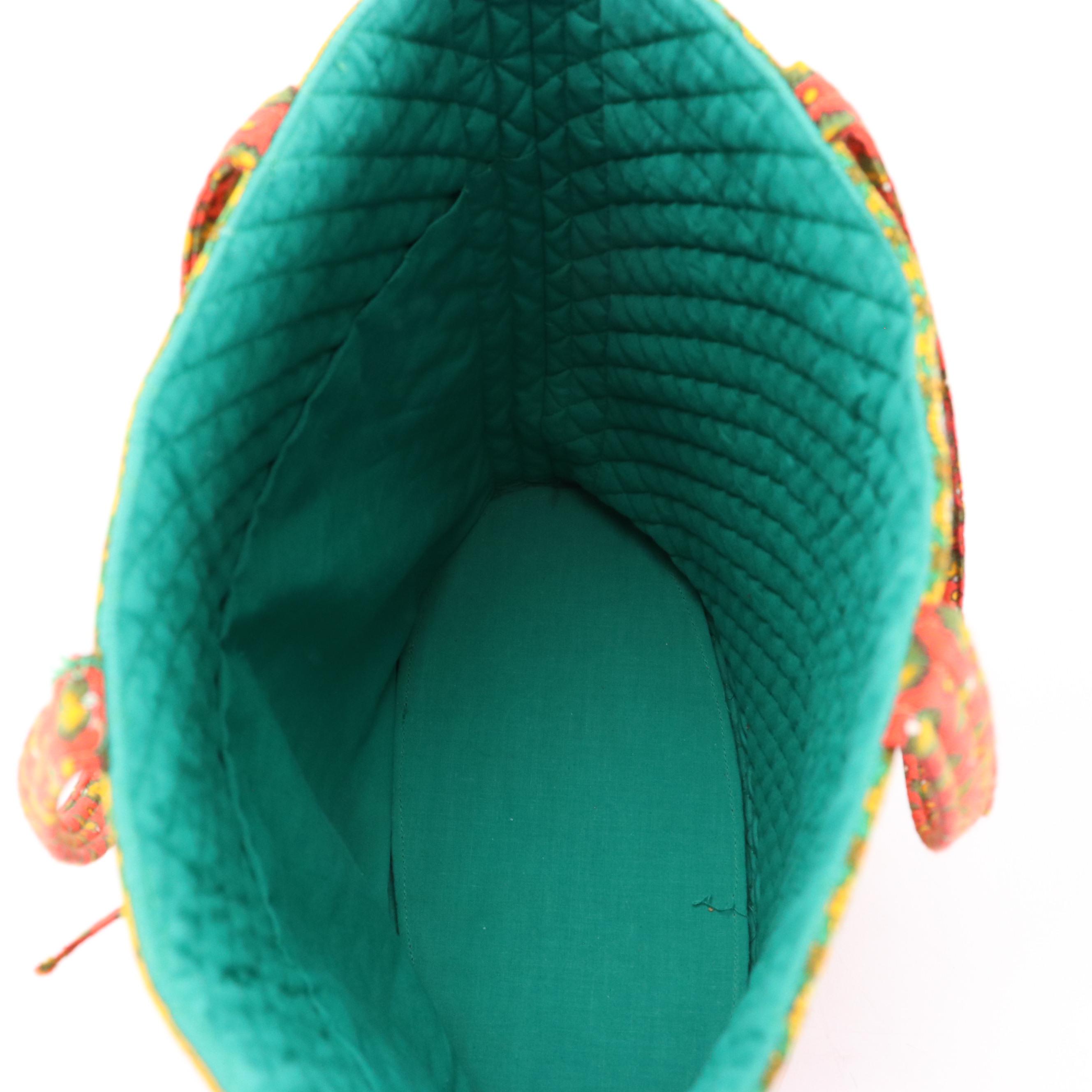 Vera Bradley Makeup Travel Bag and Shoulder Bag, Other Patterned Cotton Tote