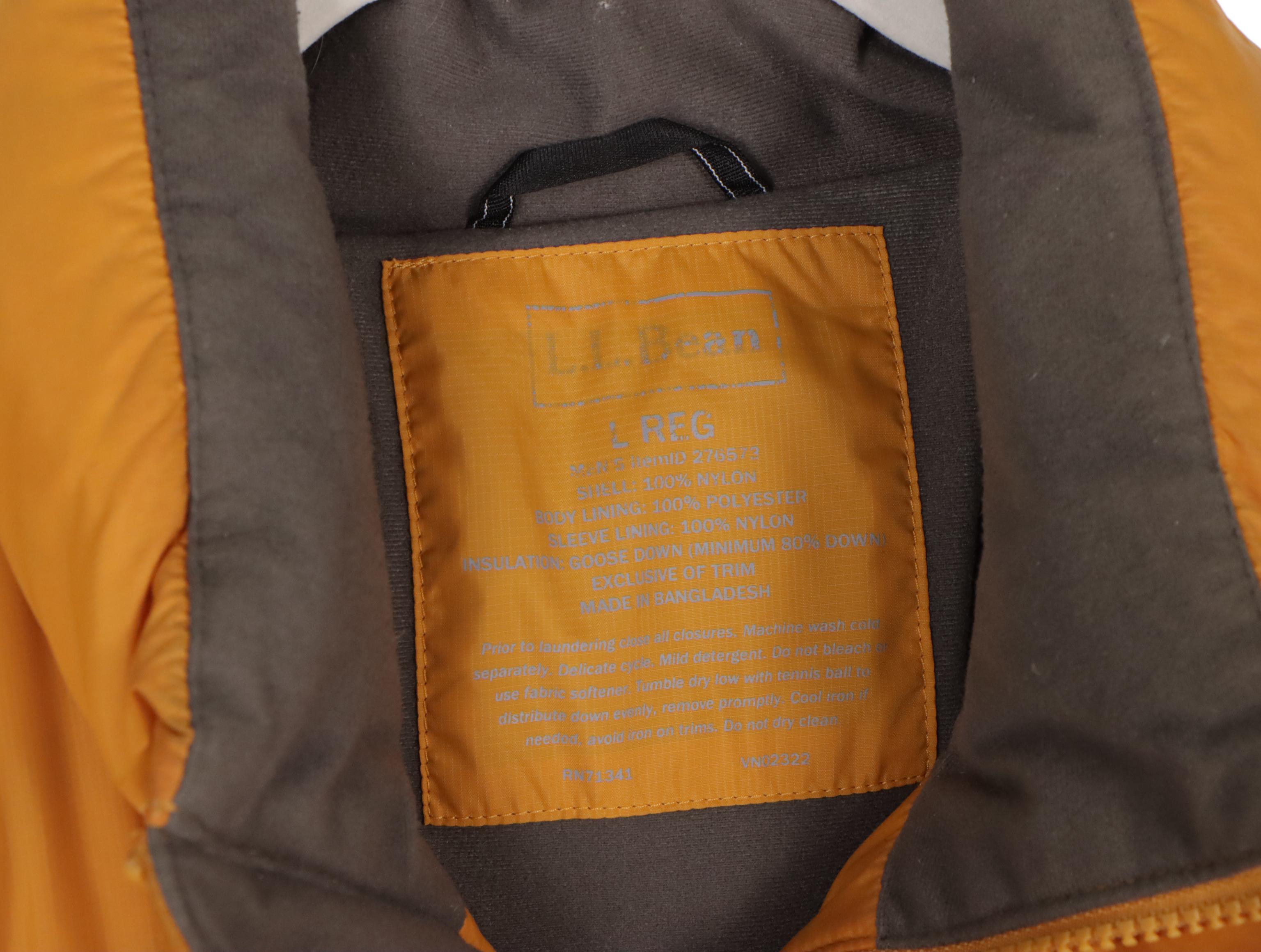 L.L.Bean Goose Down Puffer Coat with Ducks Unlimited and The North Face Jackets