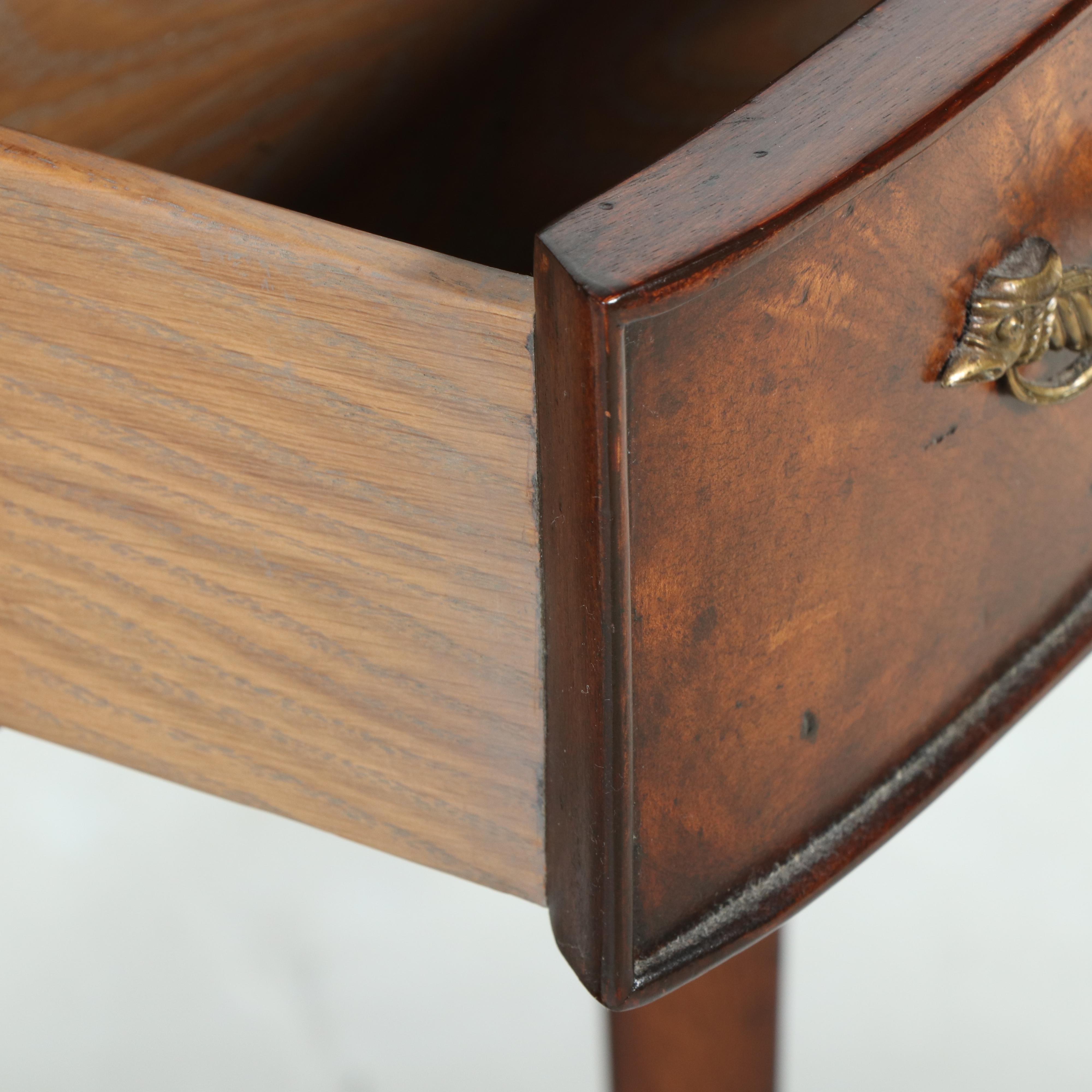 Theodore Alexander "Althorp Living History" Brass-Mounted Mahogany Side Table