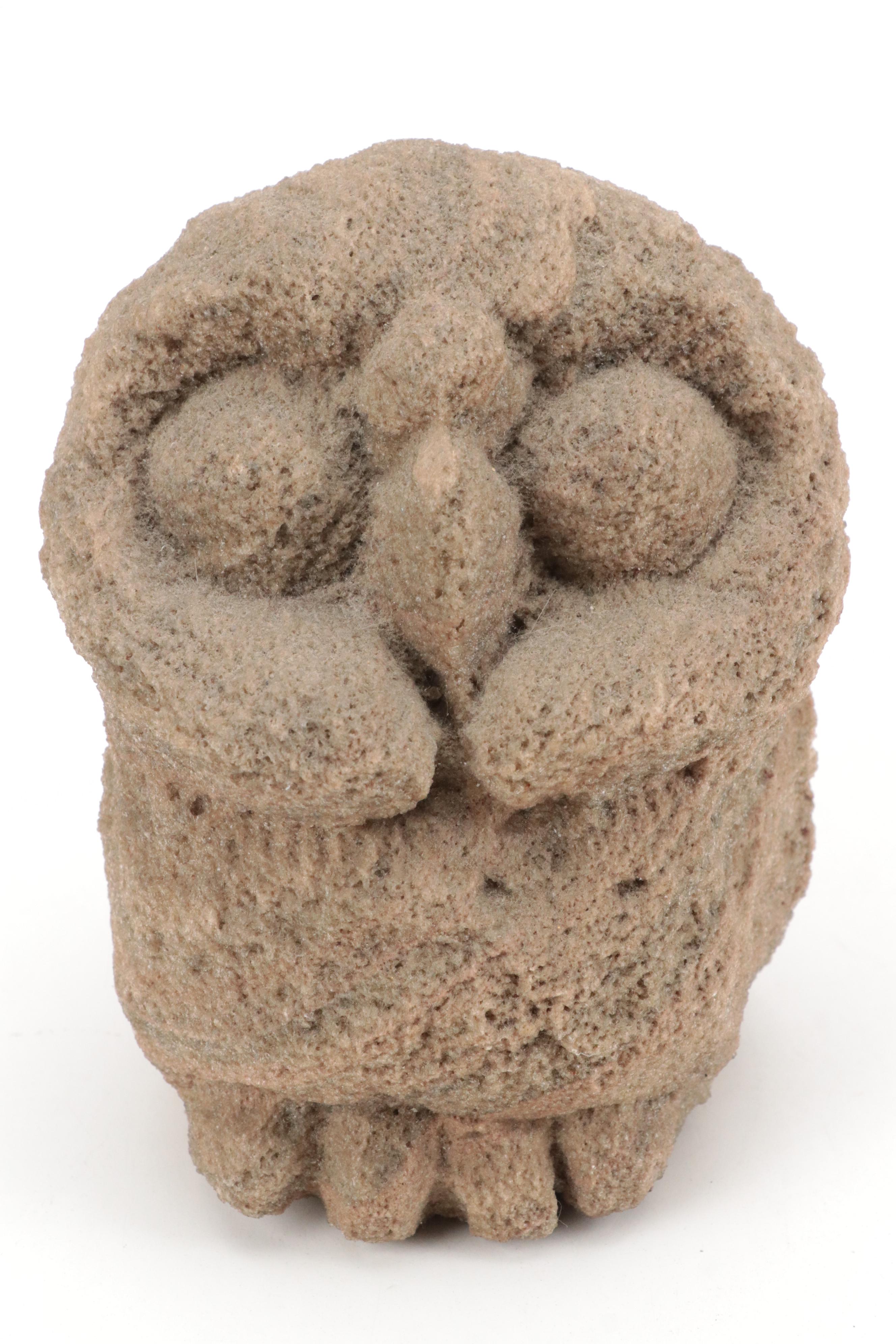 Mid Century Modern Style Dragonfly Sculpture with Other Owl Figurine