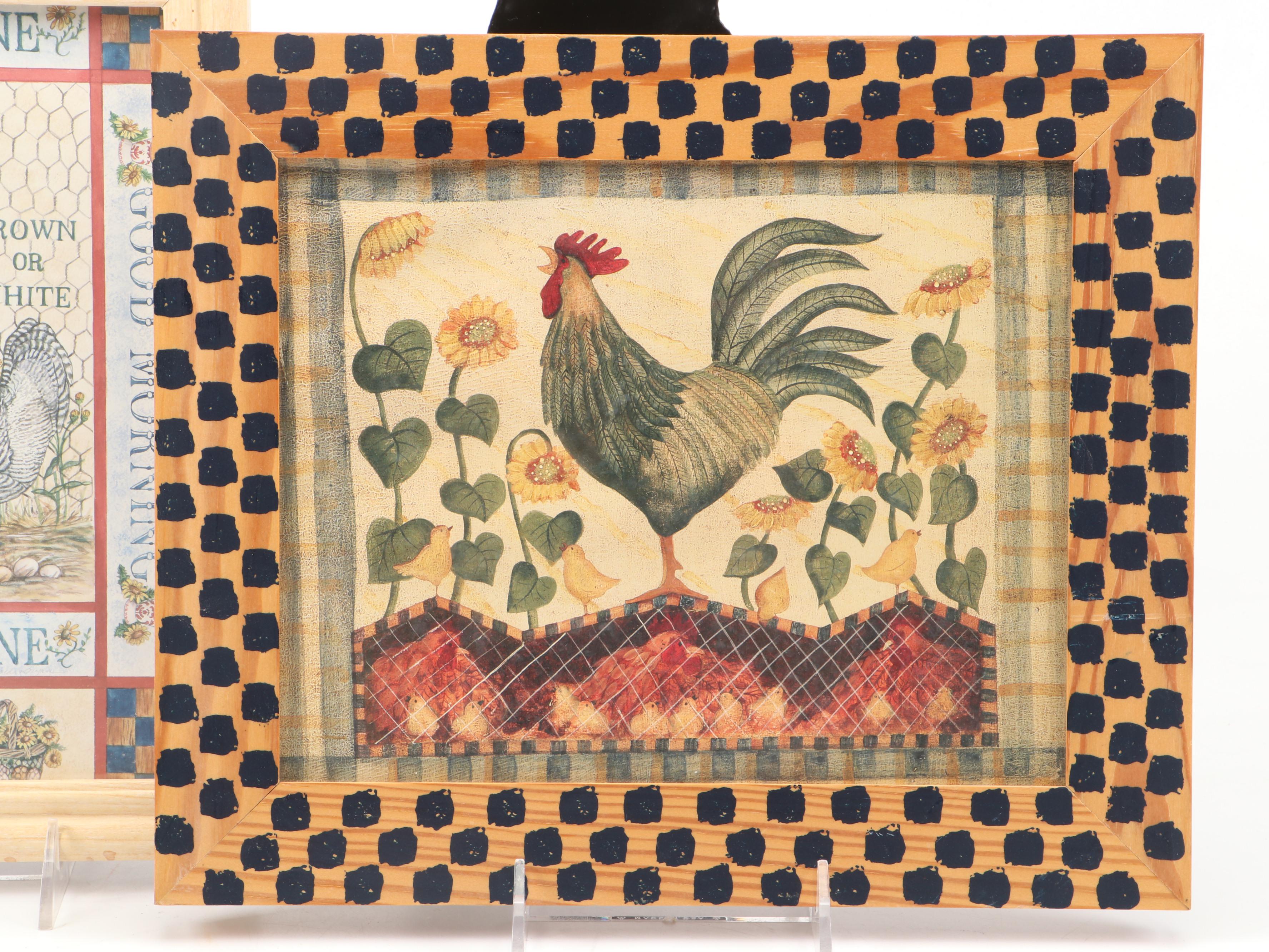 Farmhouse Style Rooster-Themed Kitchen Accessories and Décor