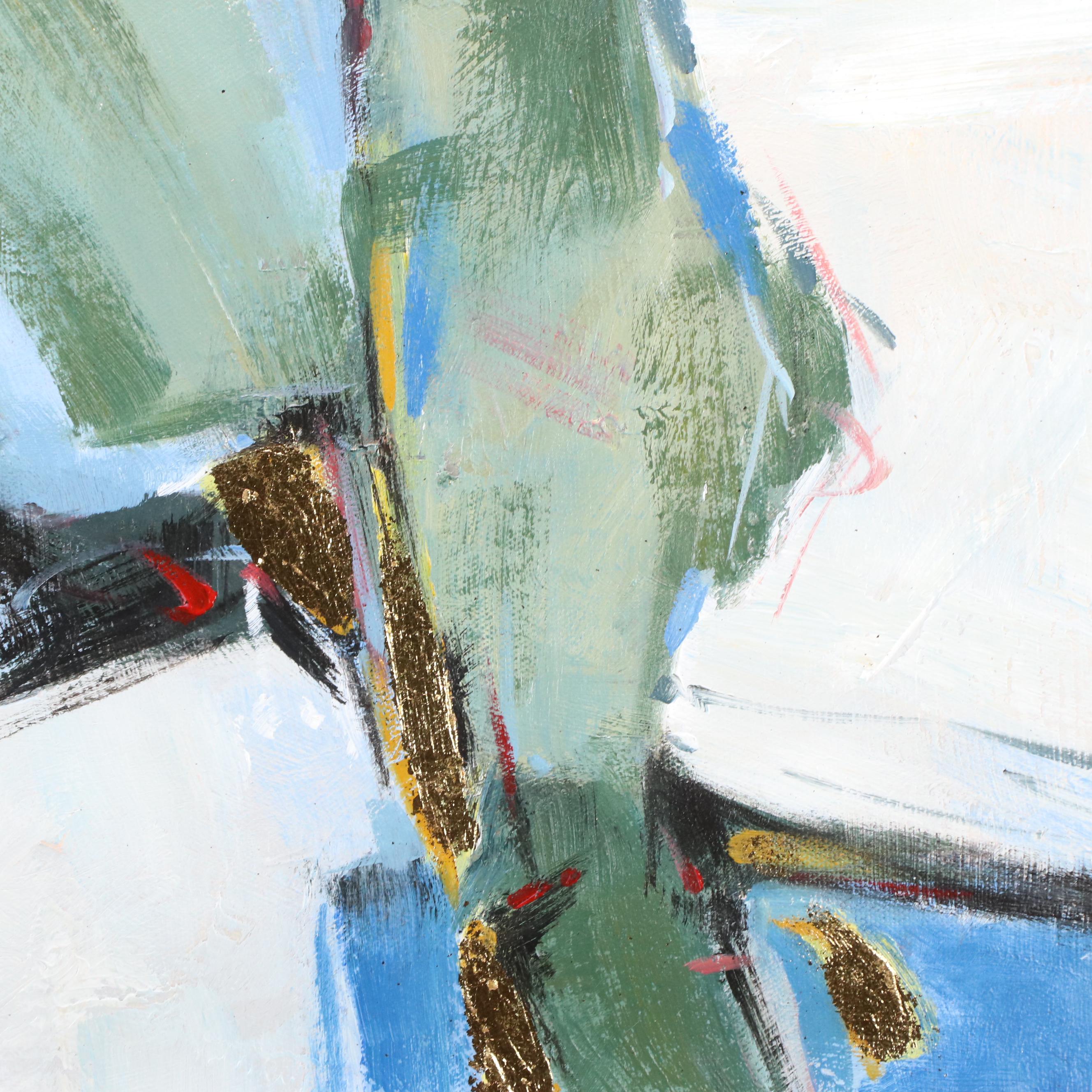 Bing Abstract Oil Painting, 21st Century