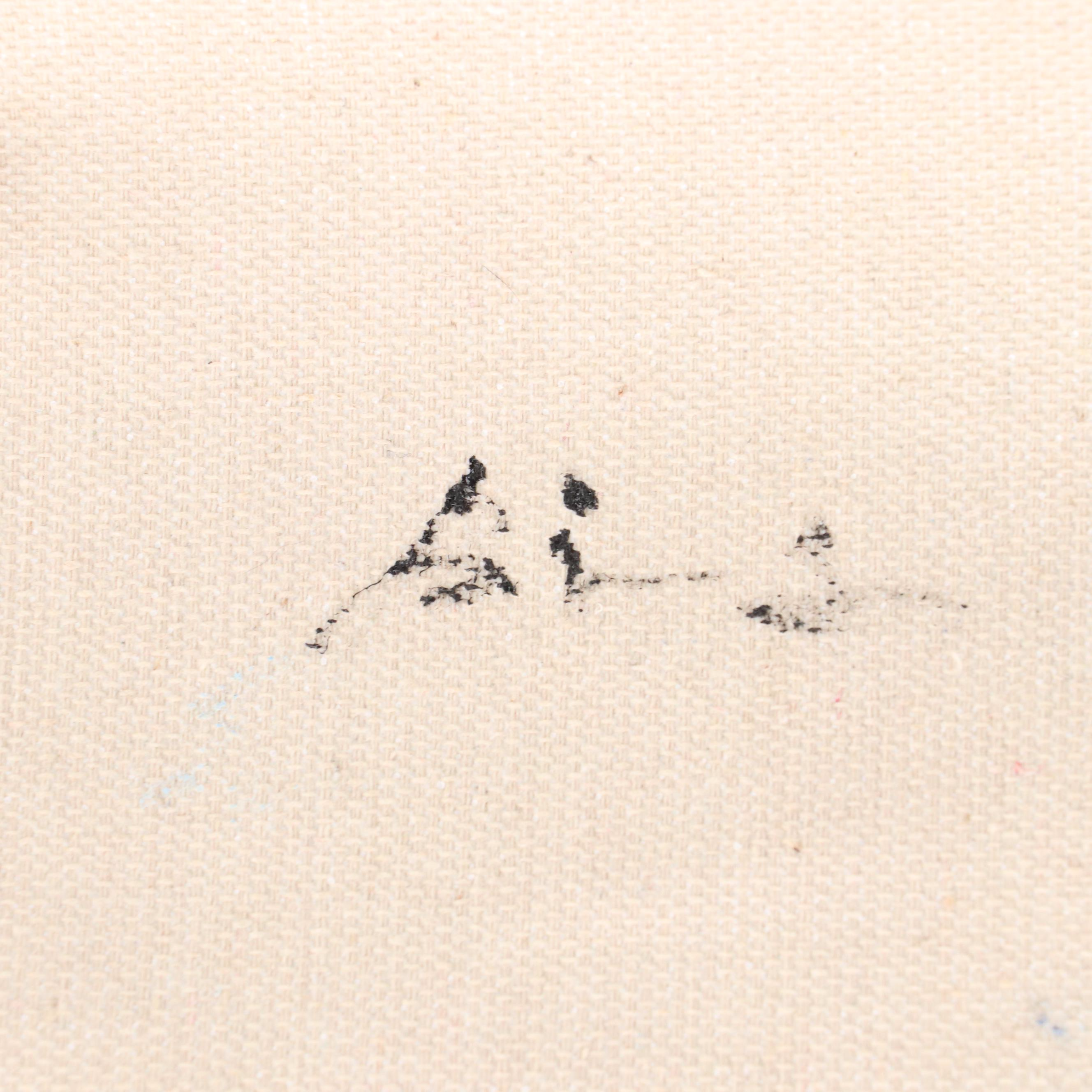 Bing Abstract Oil Painting, 21st Century