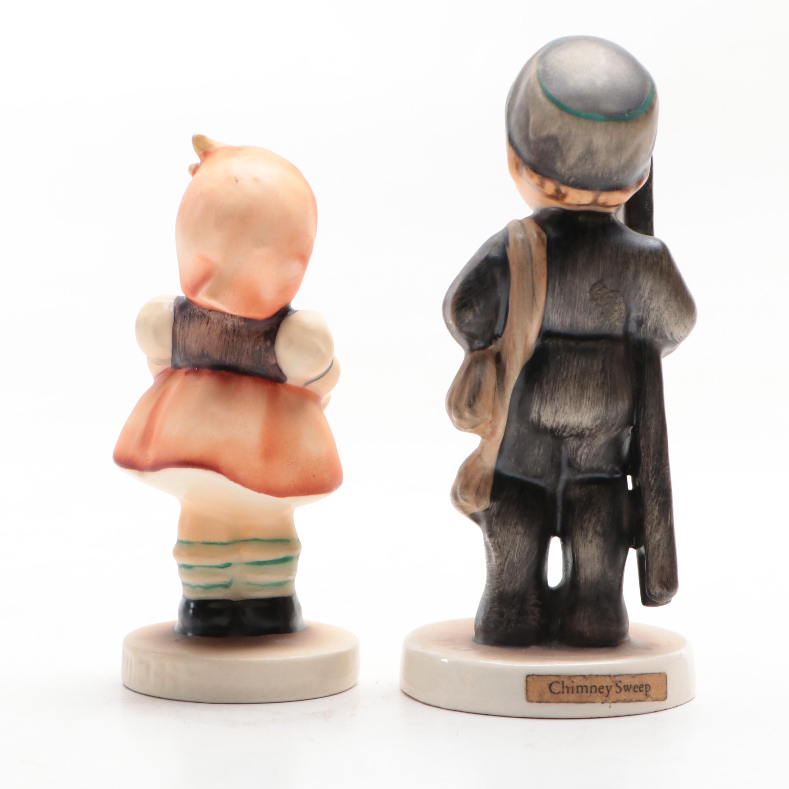 Goebel "Chimney Sweep," " School Boy" and More Porcelain Hummel Figurines
