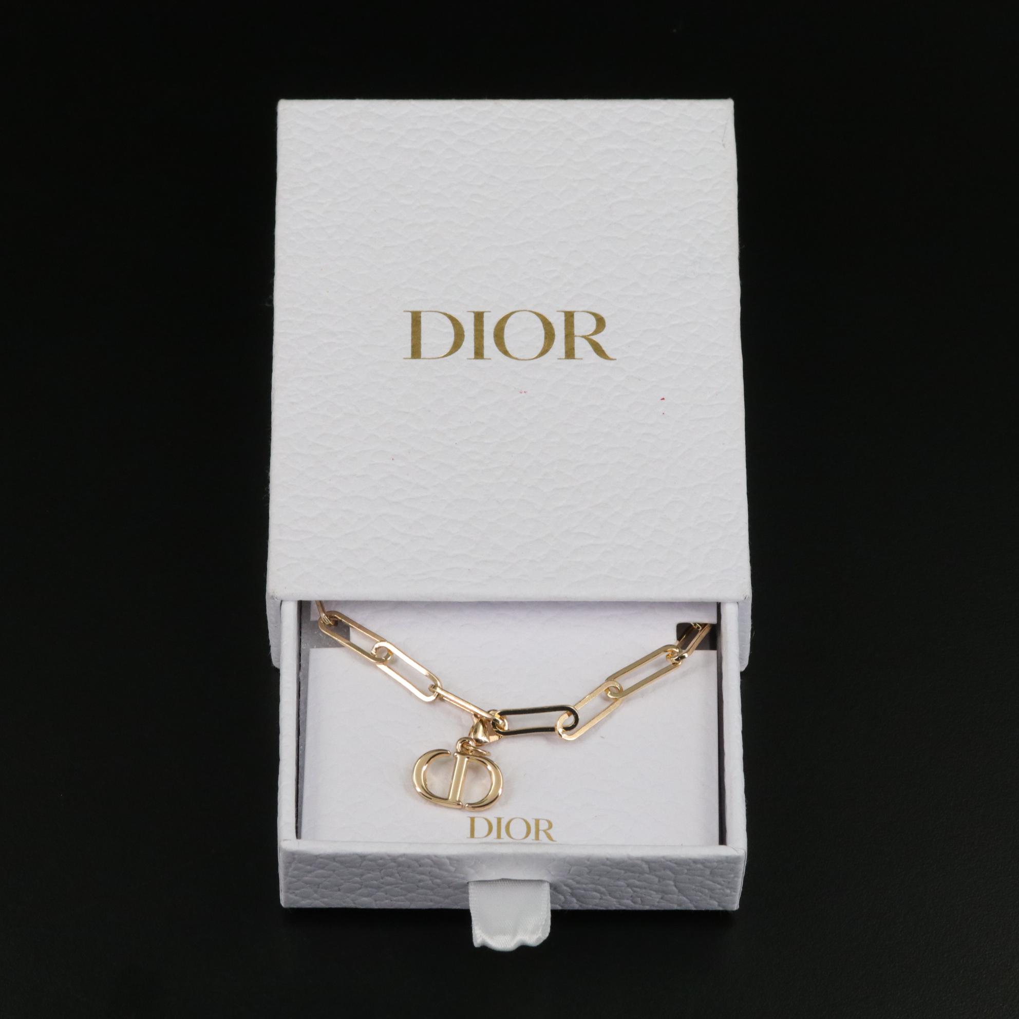 Christian Dior Phone Charm Wristlet