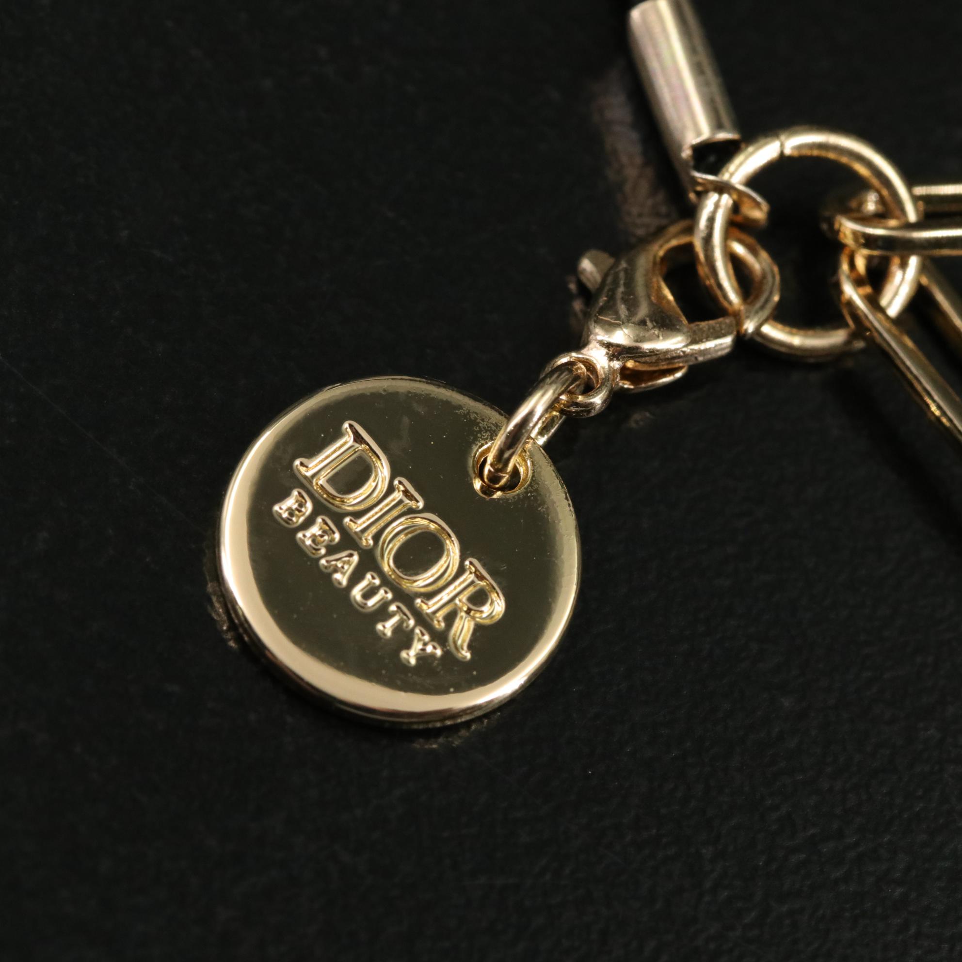Christian Dior Phone Charm Wristlet