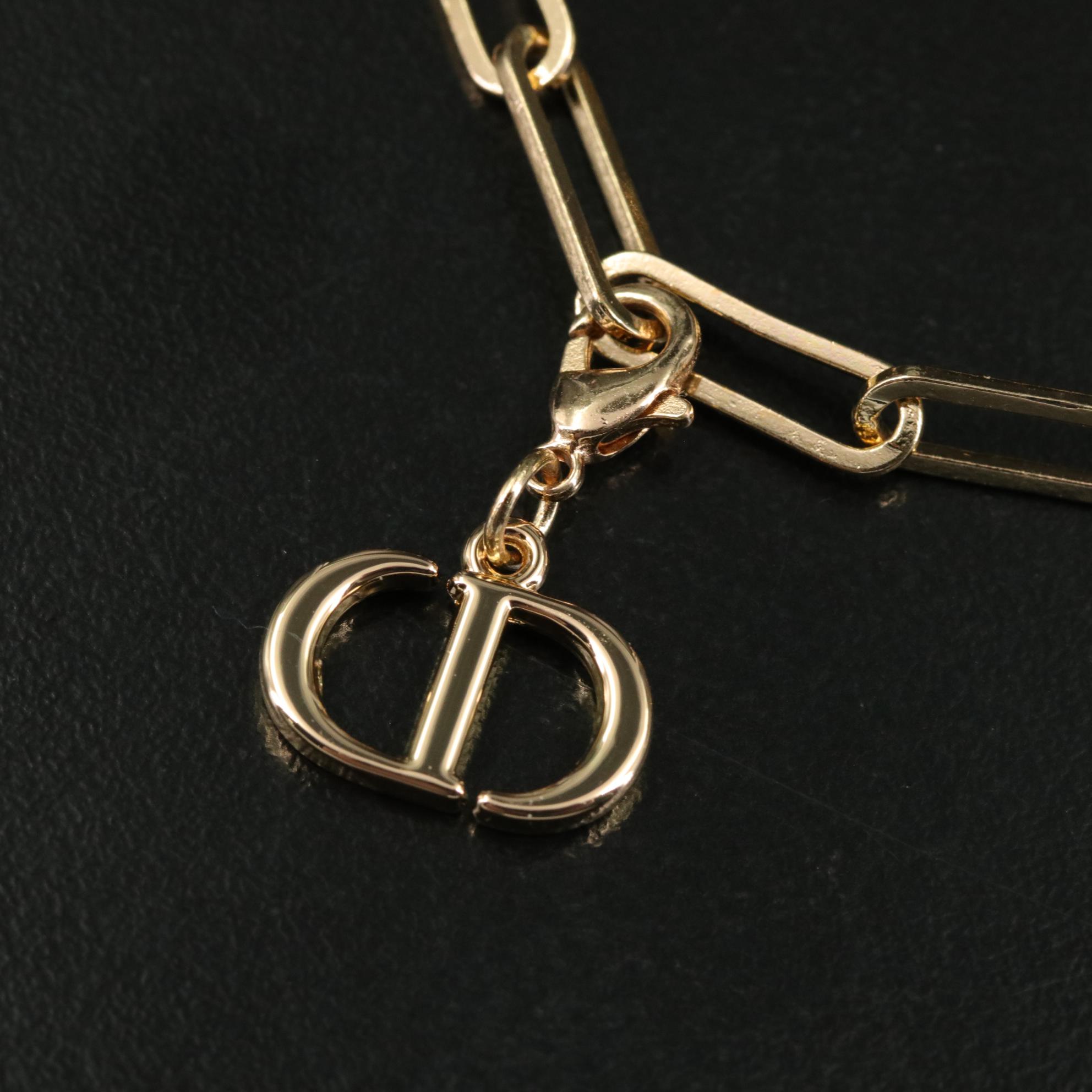 Christian Dior Phone Charm Wristlet