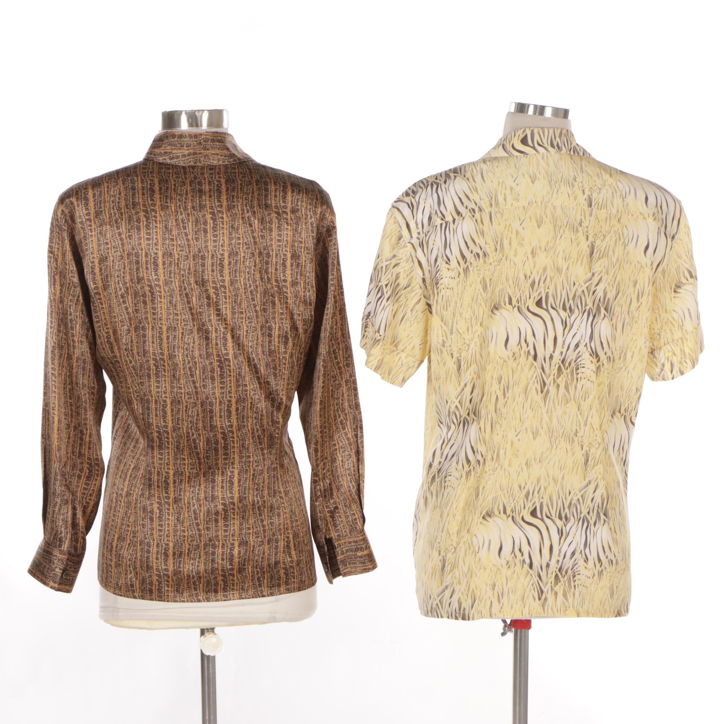 Escada Printed Silk Shirts