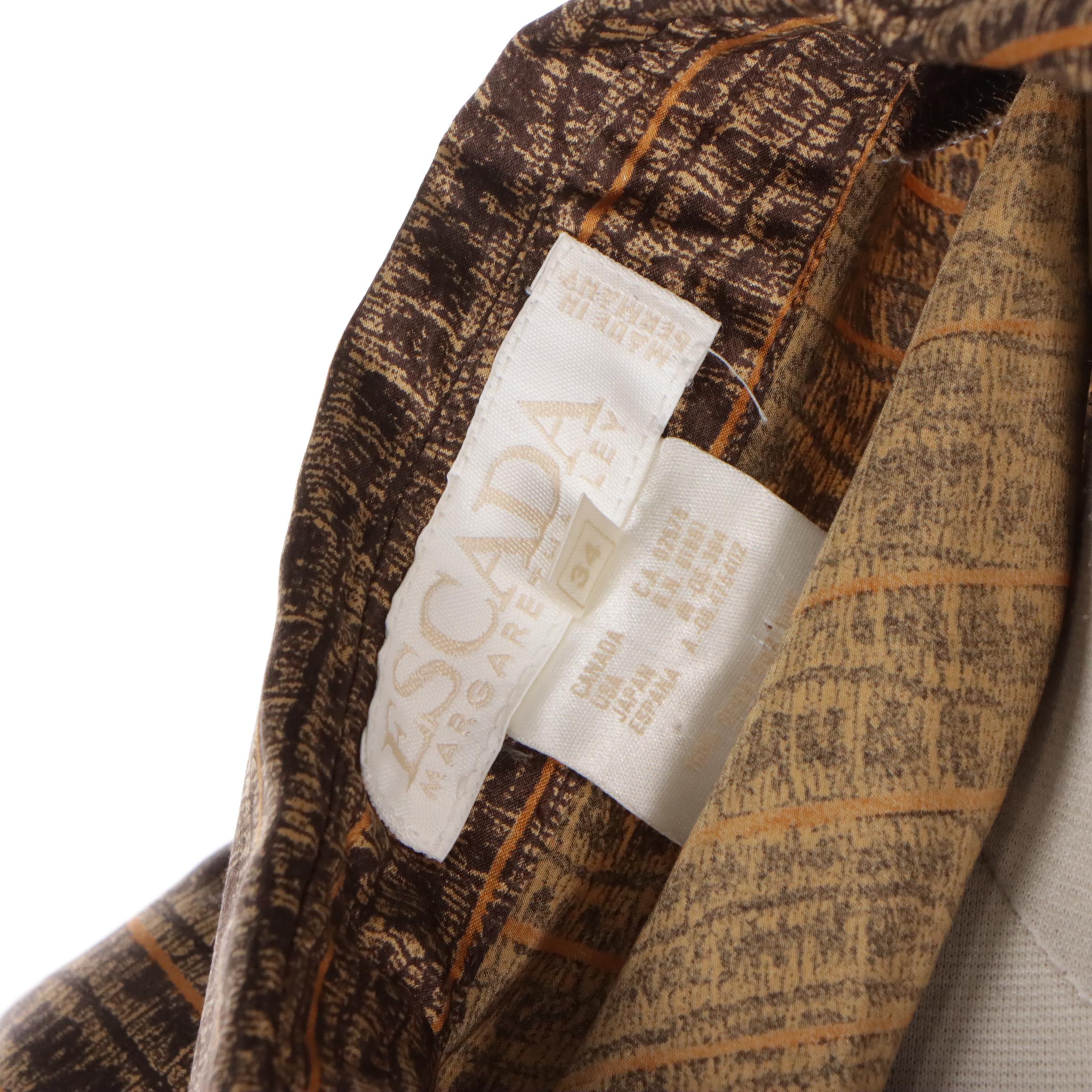 Escada Printed Silk Shirts