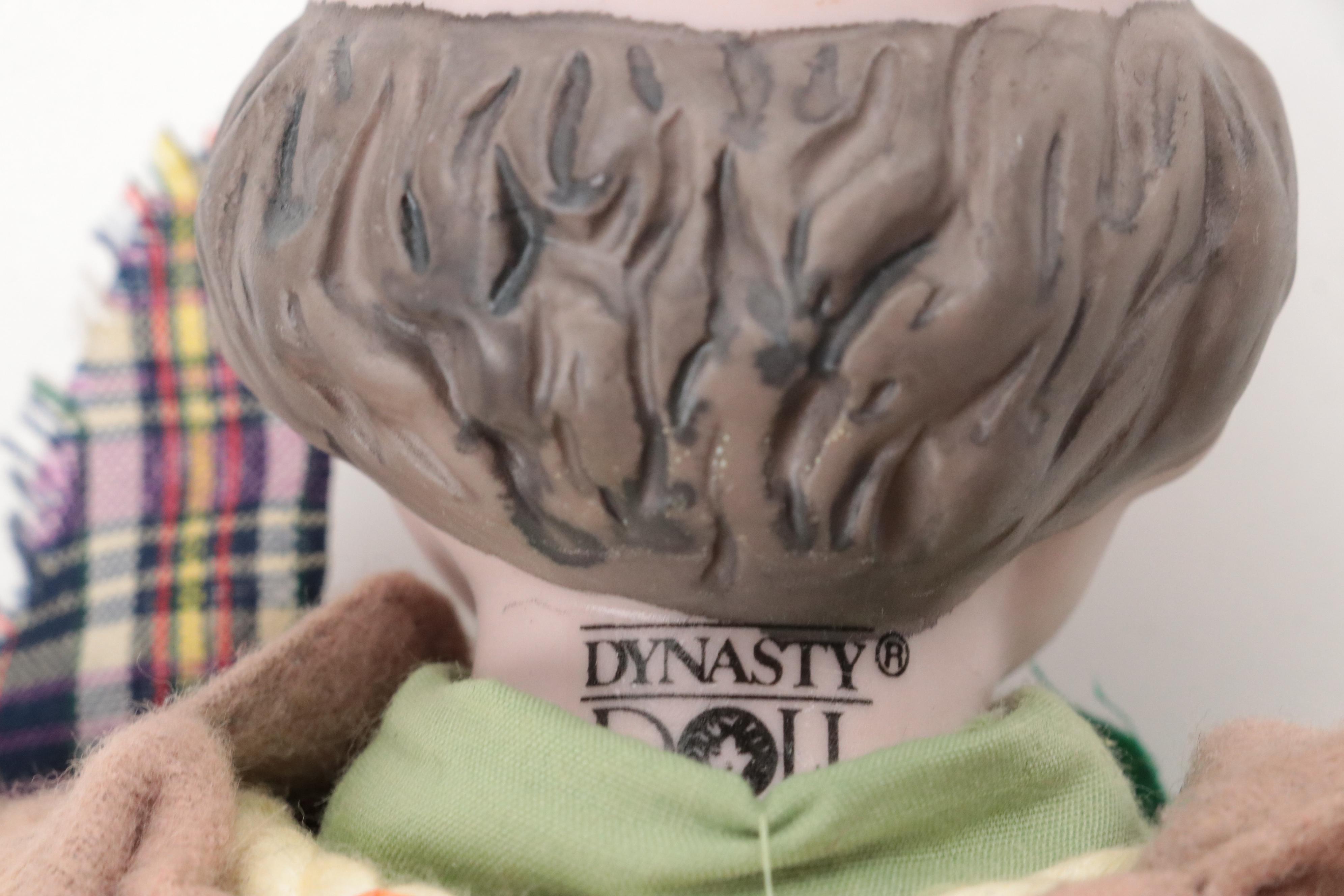 Flambro Emmett Kelly Jr. Clown Figurines with Dynasty "Clyde the Clown" Doll