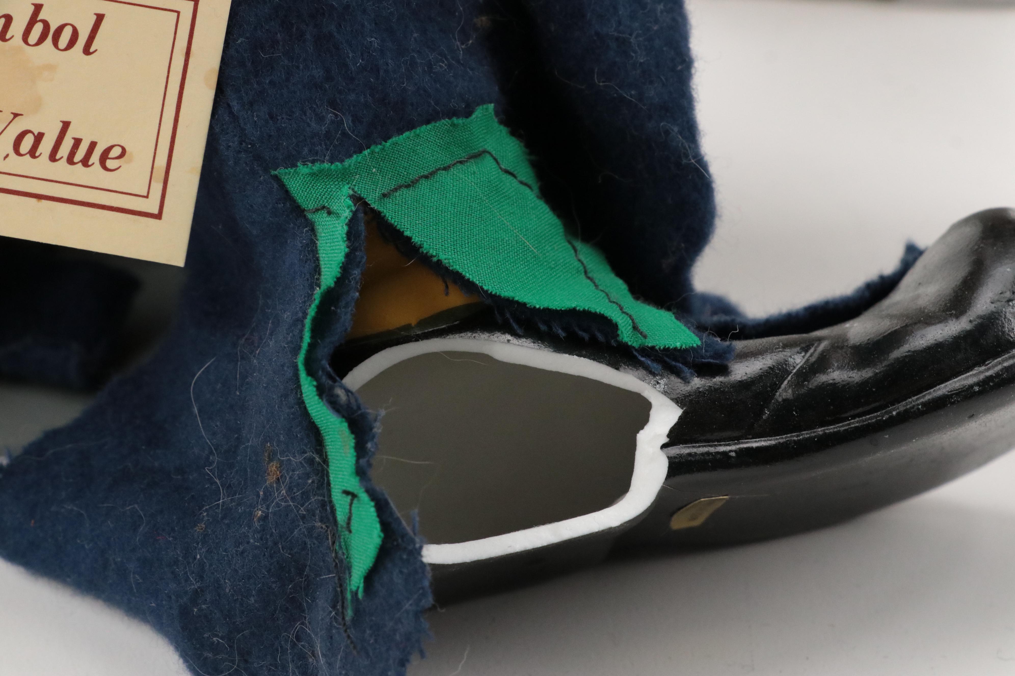 Flambro Emmett Kelly Jr. Clown Figurines with Dynasty "Clyde the Clown" Doll