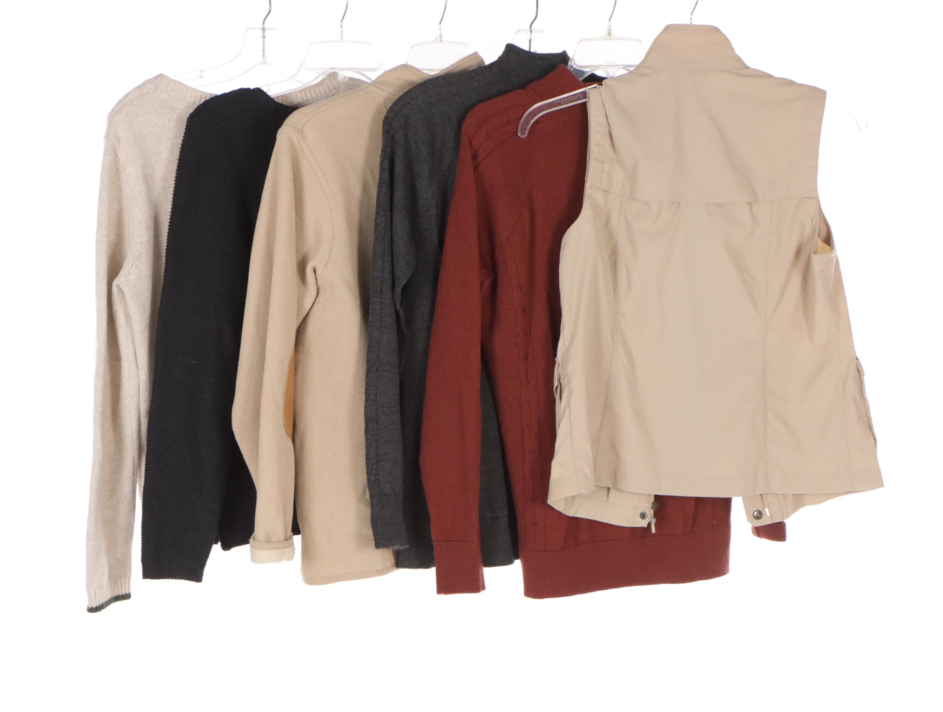 Orvis Vest and Knitwear