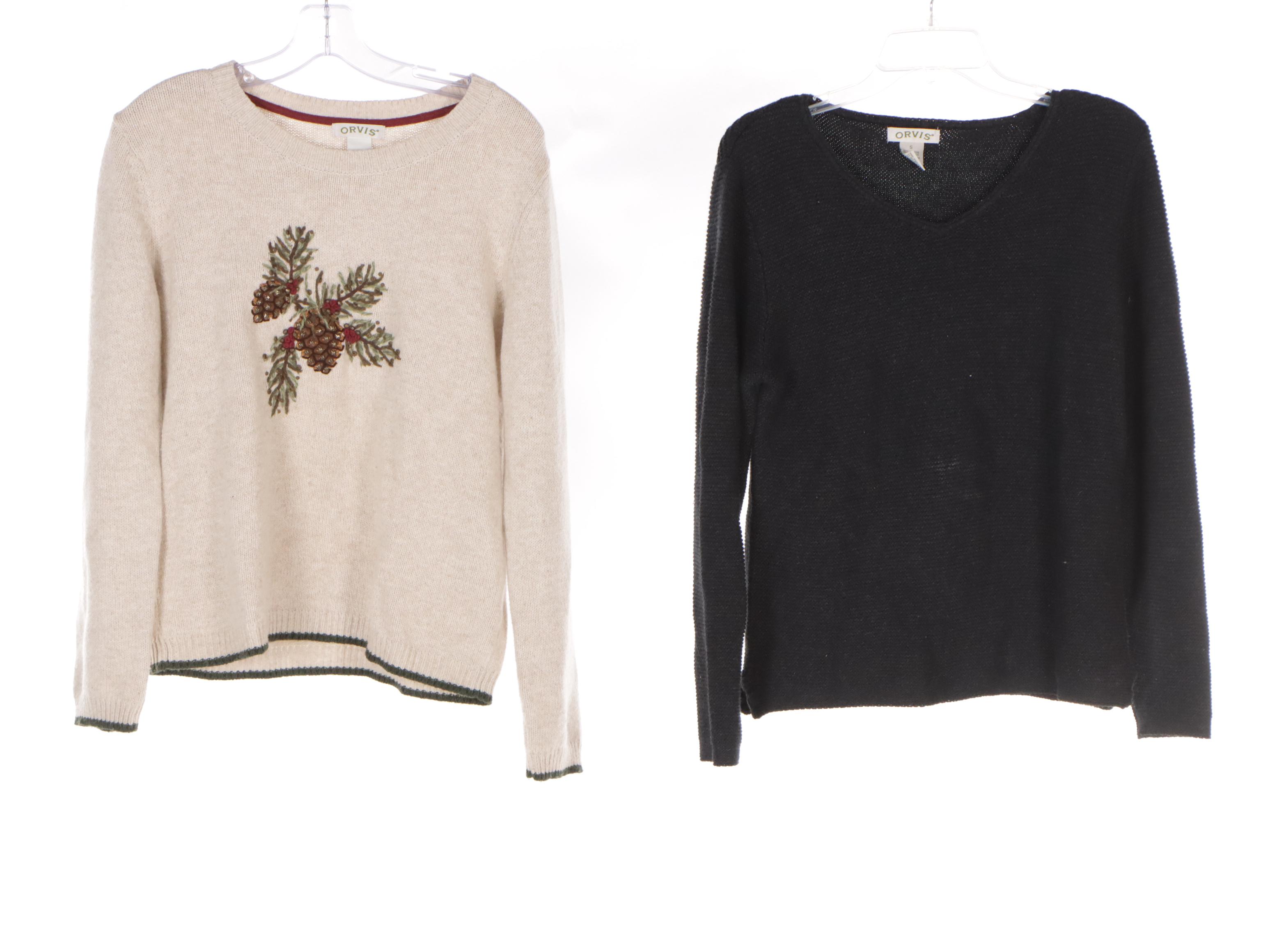 Orvis Vest and Knitwear