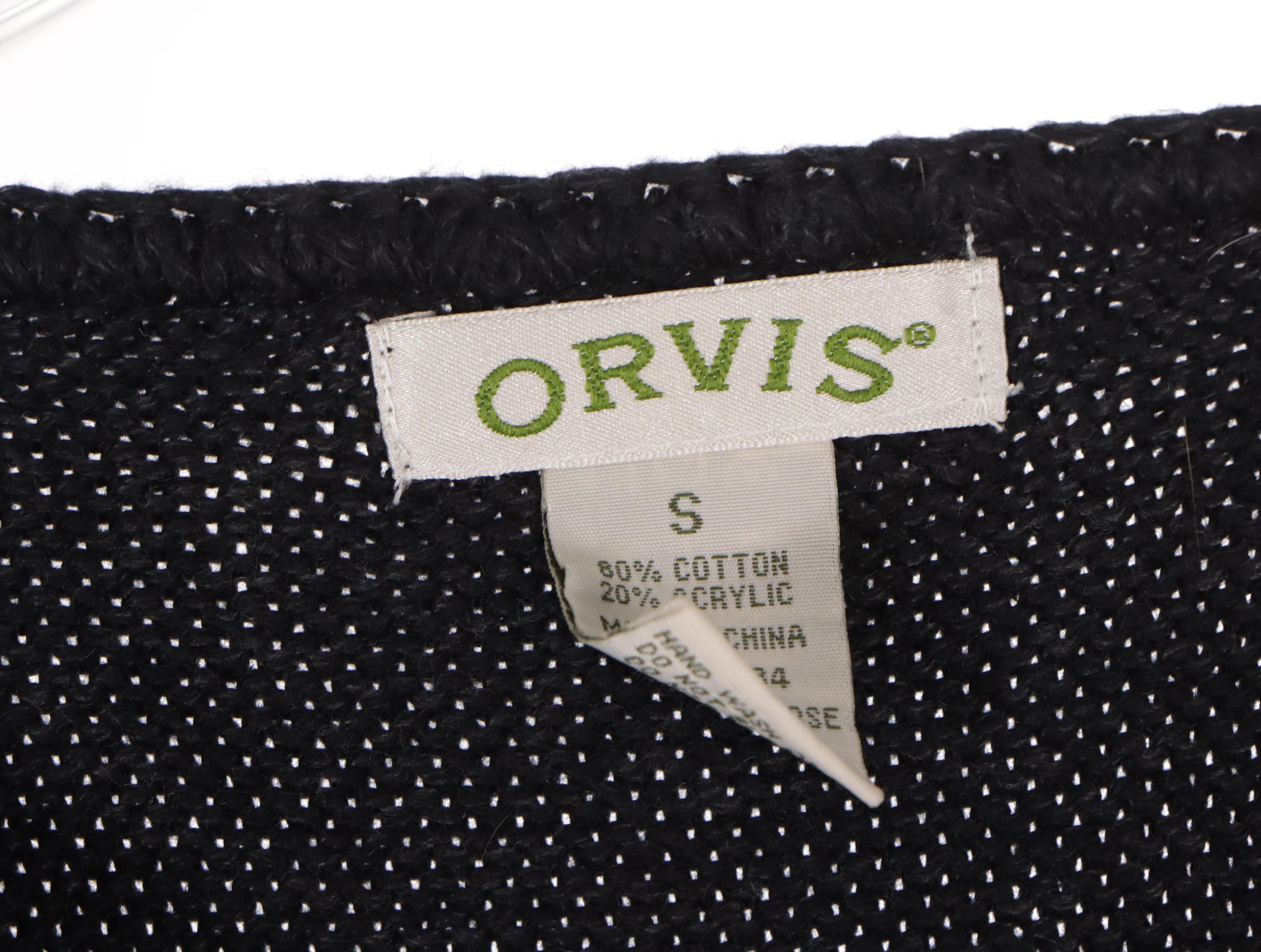 Orvis Vest and Knitwear
