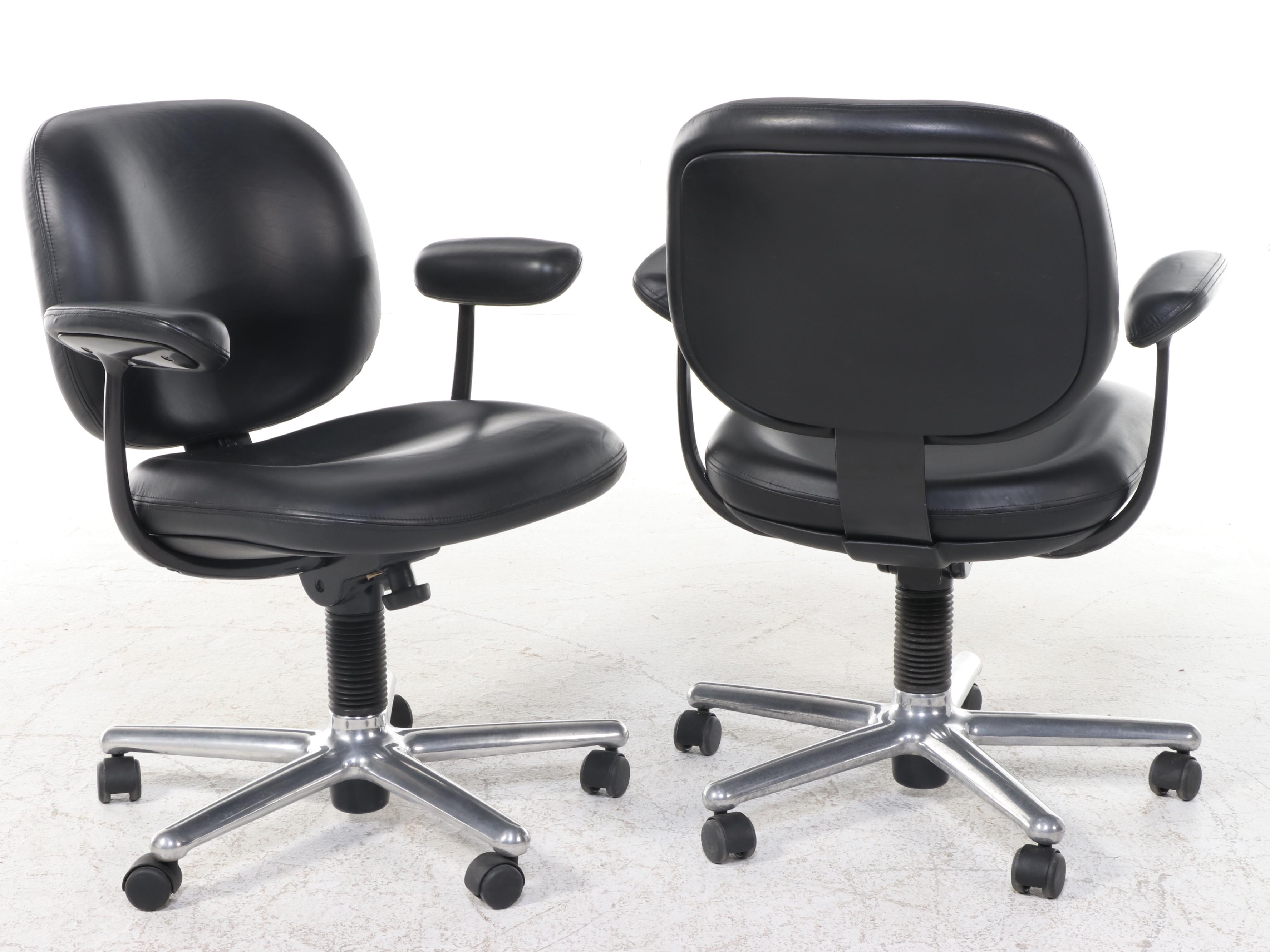 Set of Eight Herman Miller "Ergon" Swivel-tilt Office Chairs