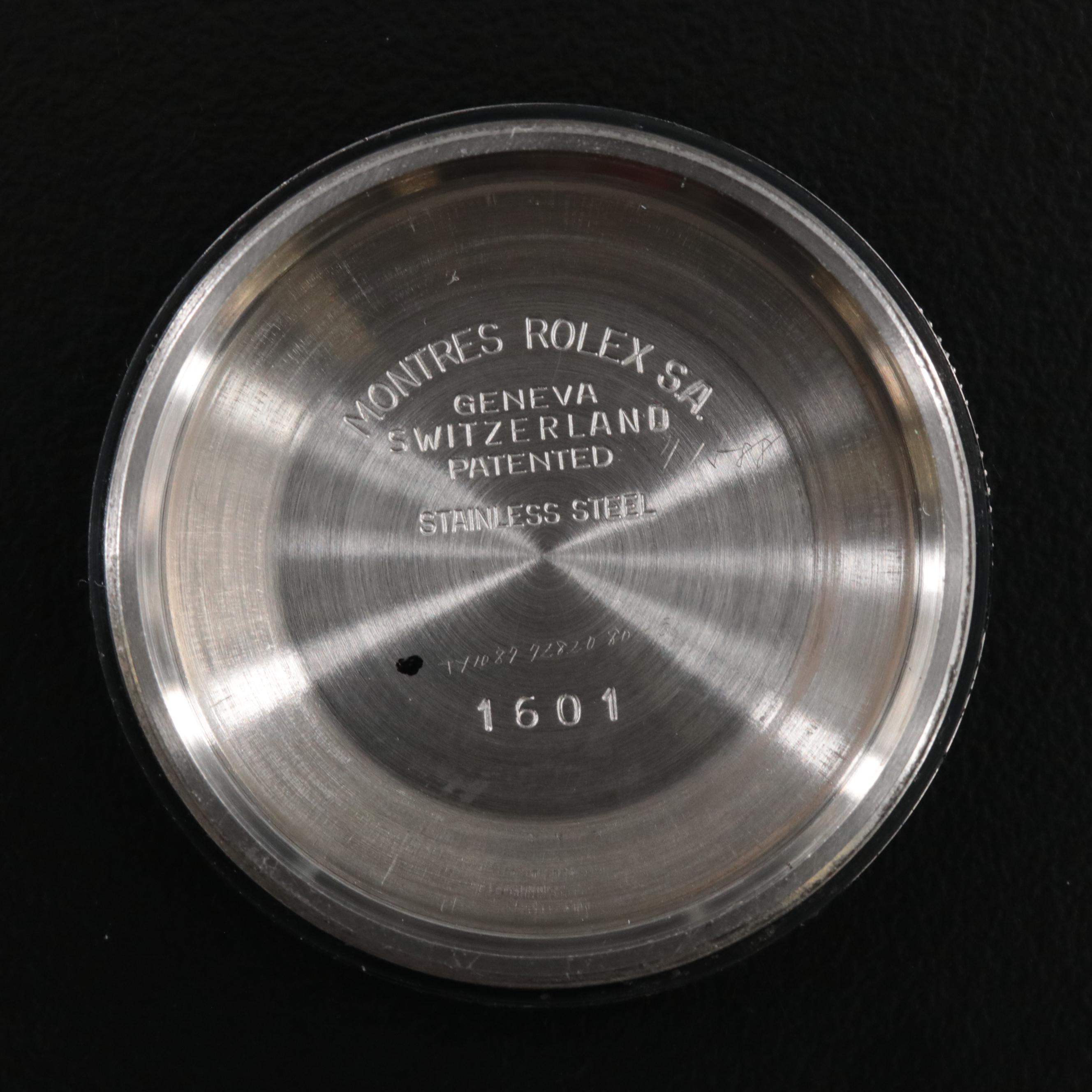 Rolex Datejust 1601 Custom Diamond Set Pink Dial Watch