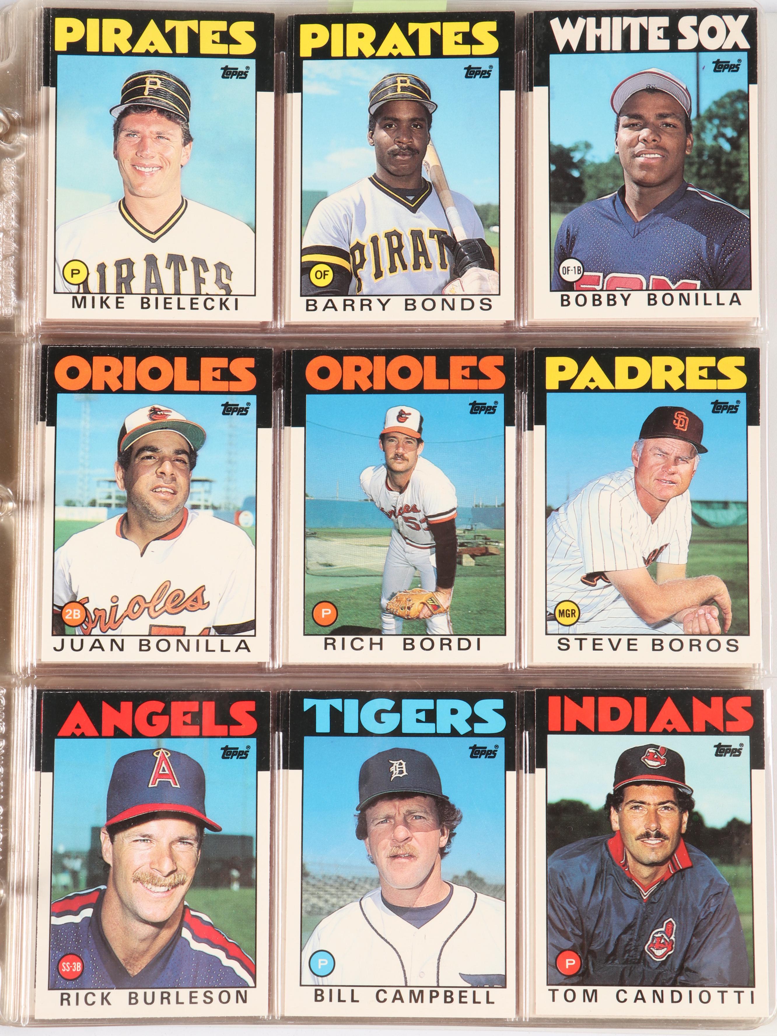 1985-1990 Topps Traded Baseball Card Sets Featuring Ken Griffey Jr. Rookie