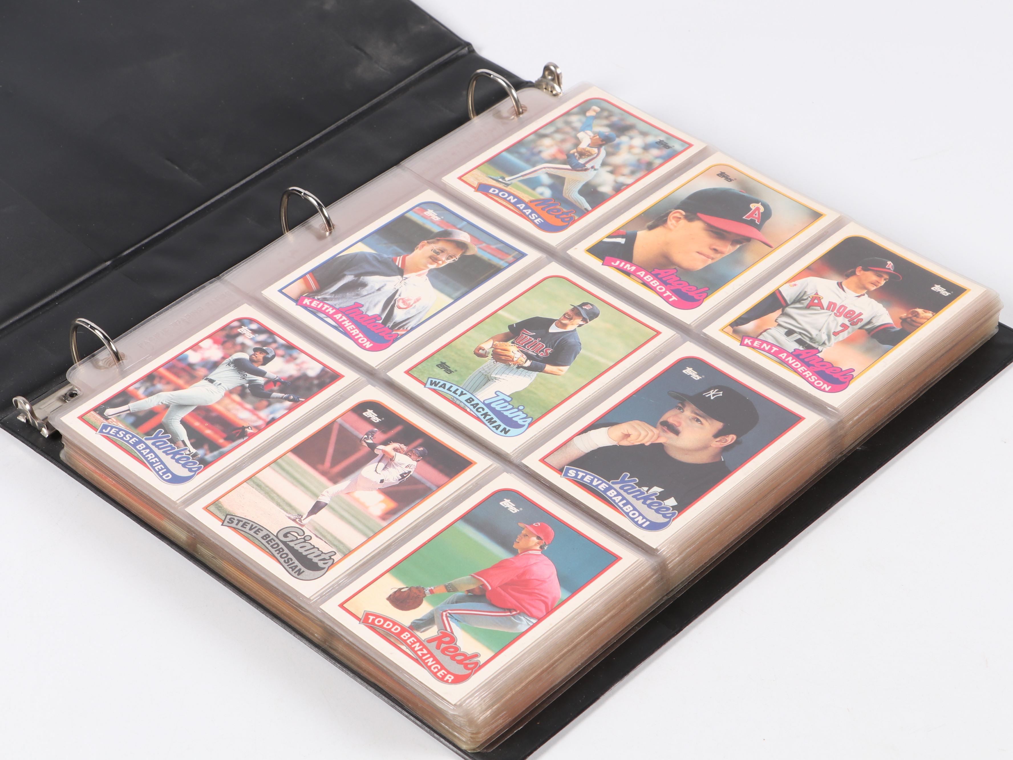 1985-1990 Topps Traded Baseball Card Sets Featuring Ken Griffey Jr. Rookie