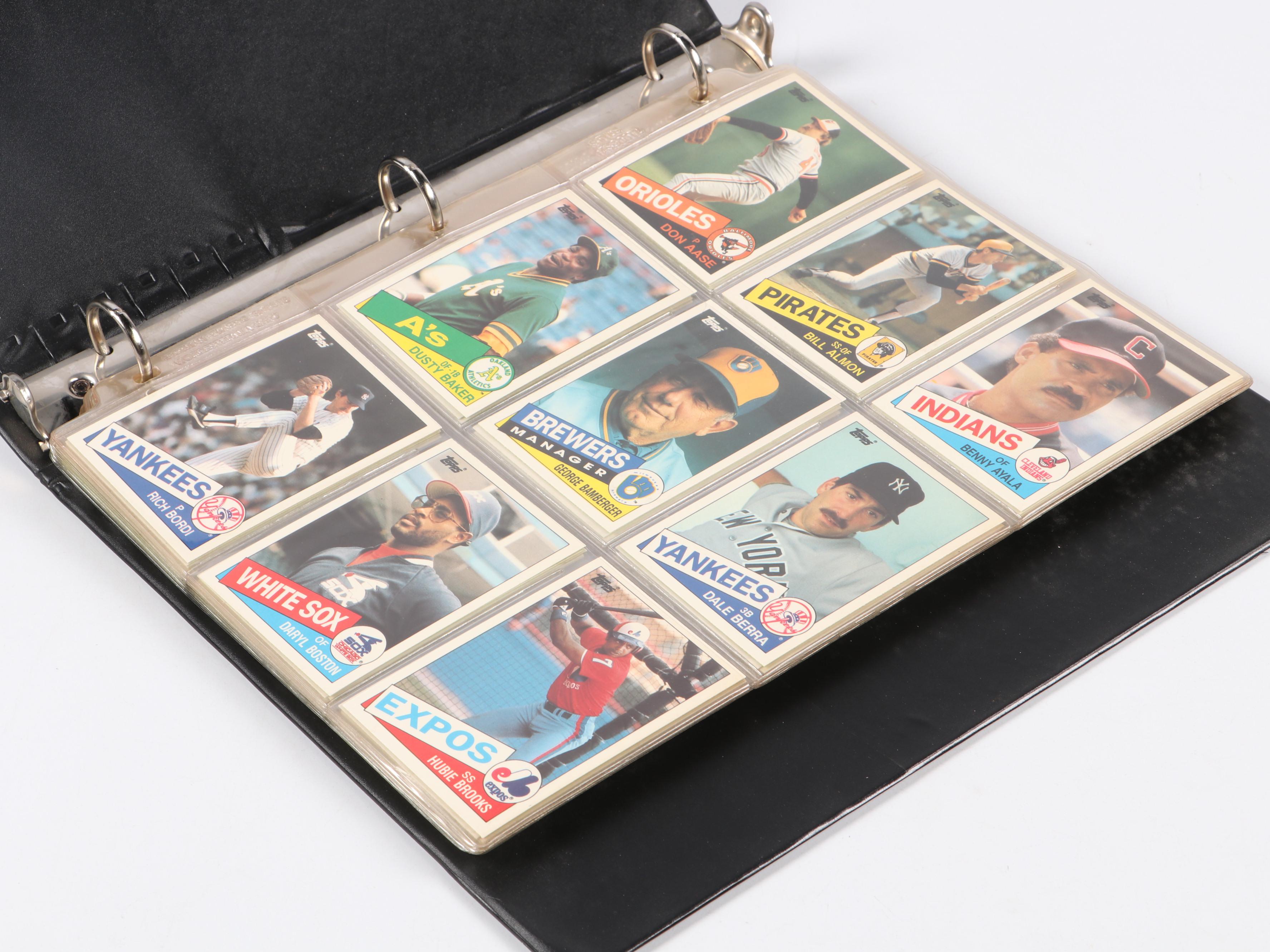 1985-1990 Topps Traded Baseball Card Sets Featuring Ken Griffey Jr. Rookie