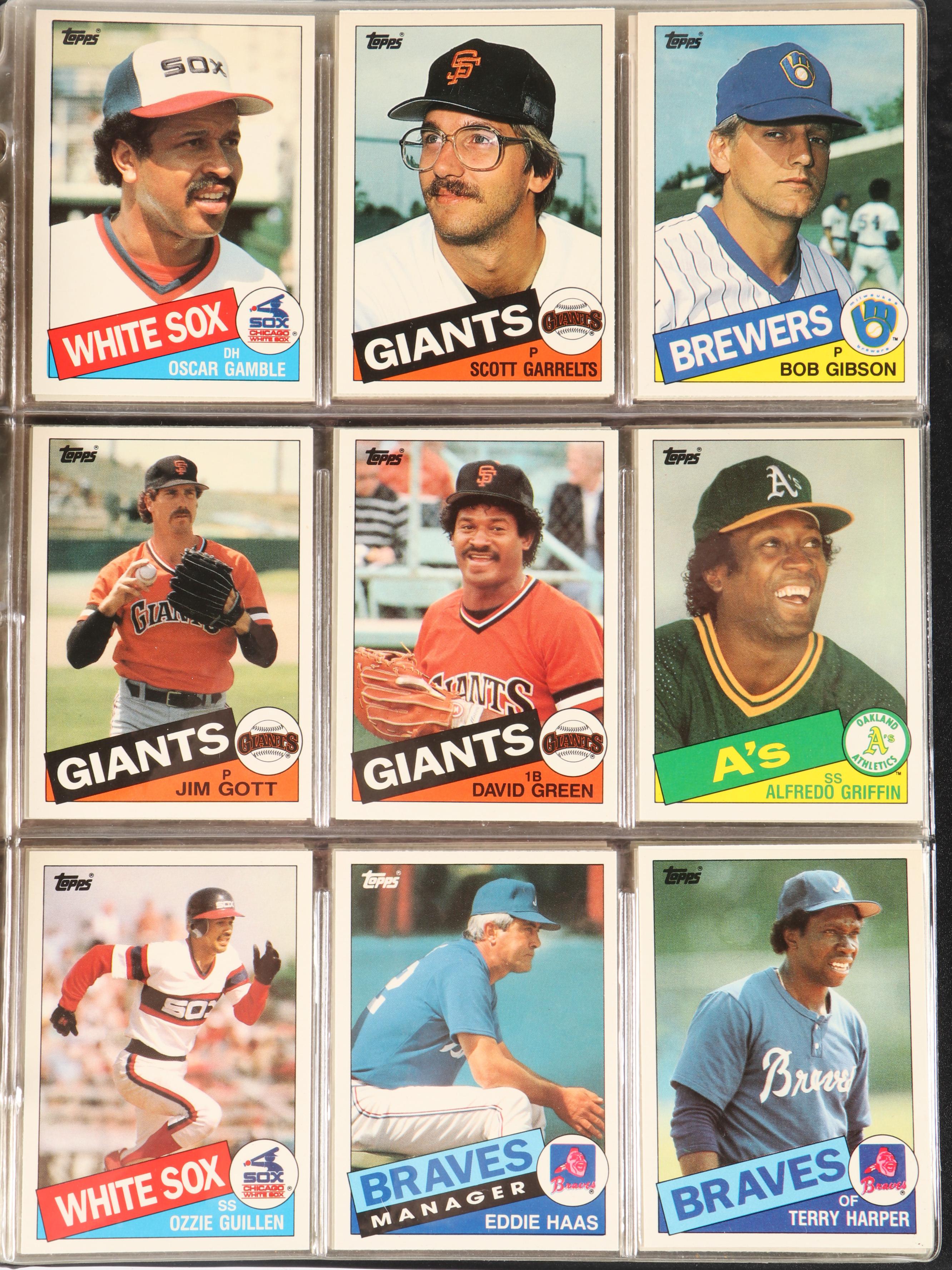 1985-1990 Topps Traded Baseball Card Sets Featuring Ken Griffey Jr. Rookie