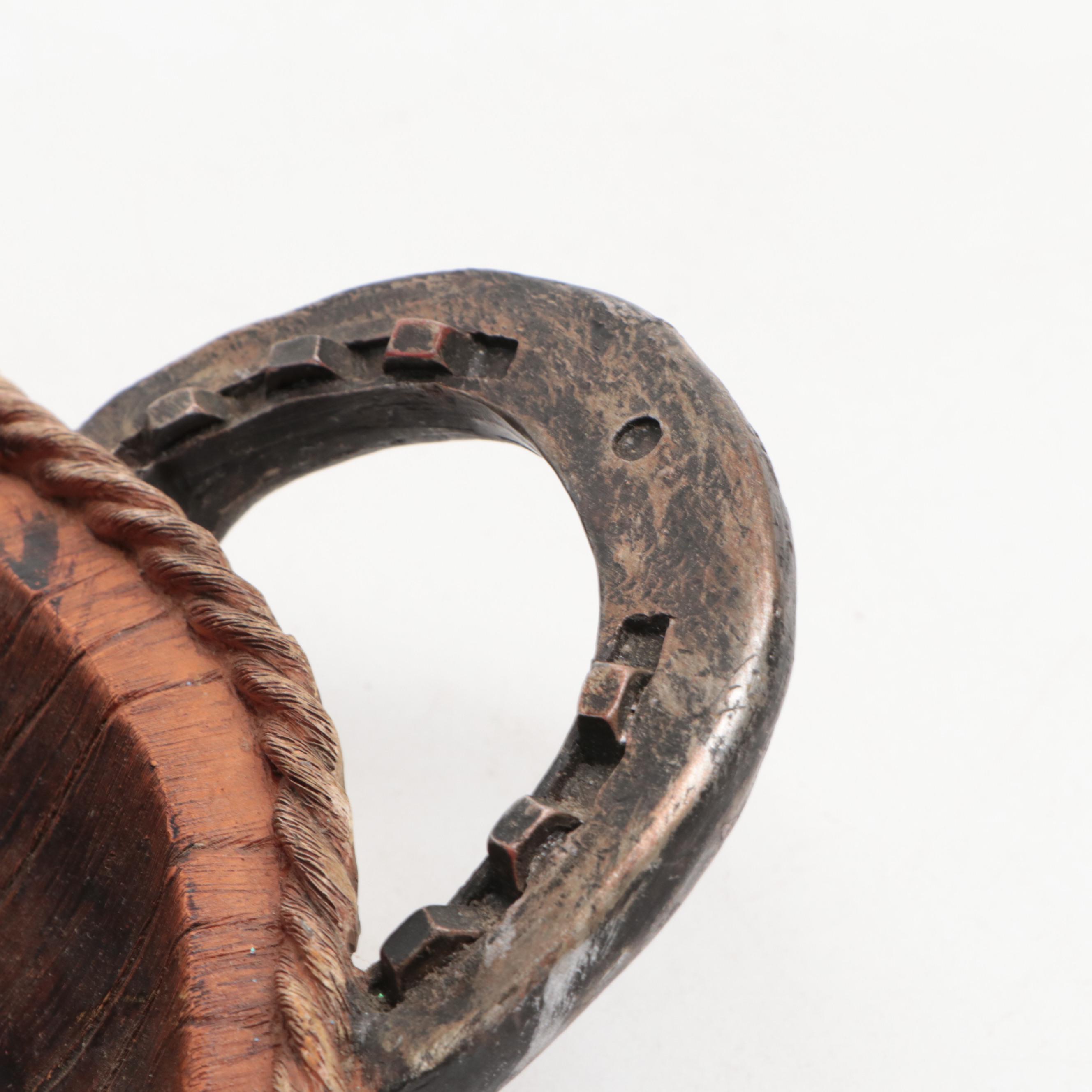 Western Style Serving Tray with Faux Antler Utensil and Bowl